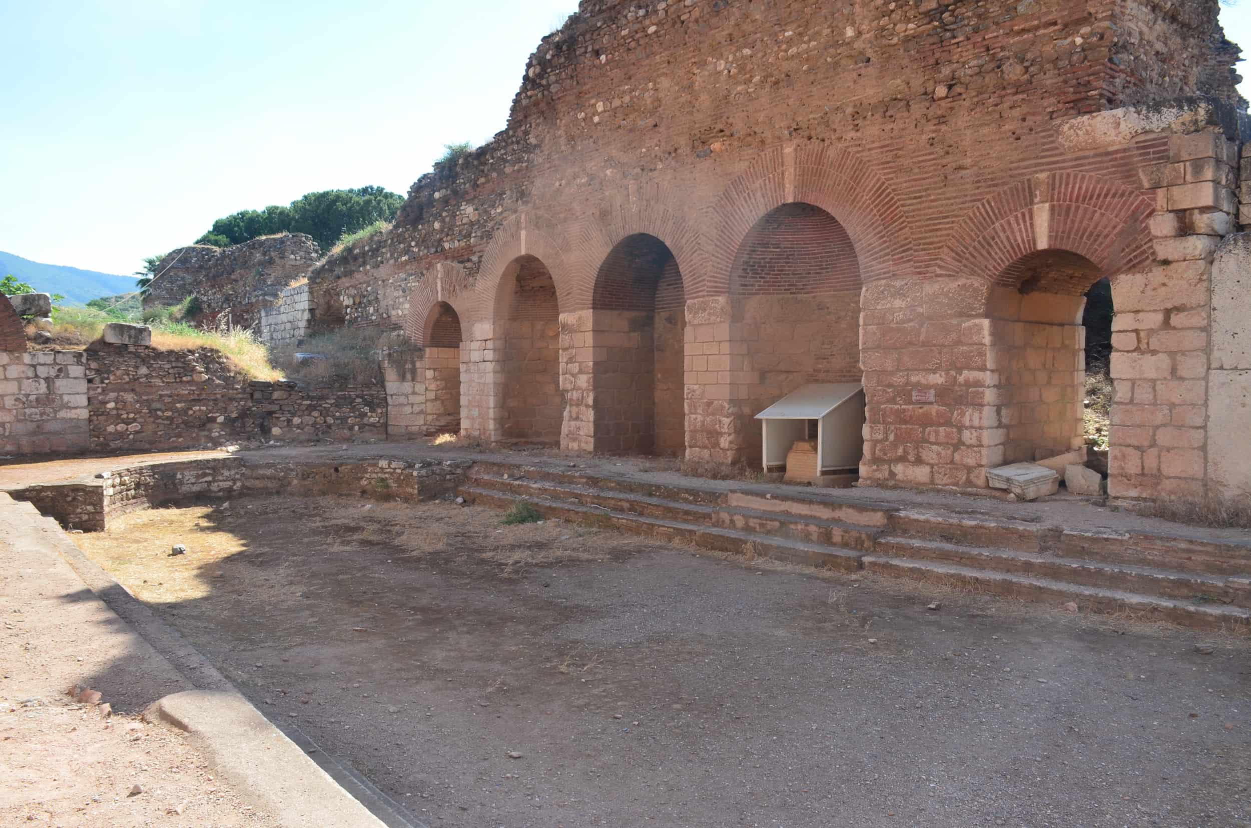 Frigidarium of the gymnasium and bath complex