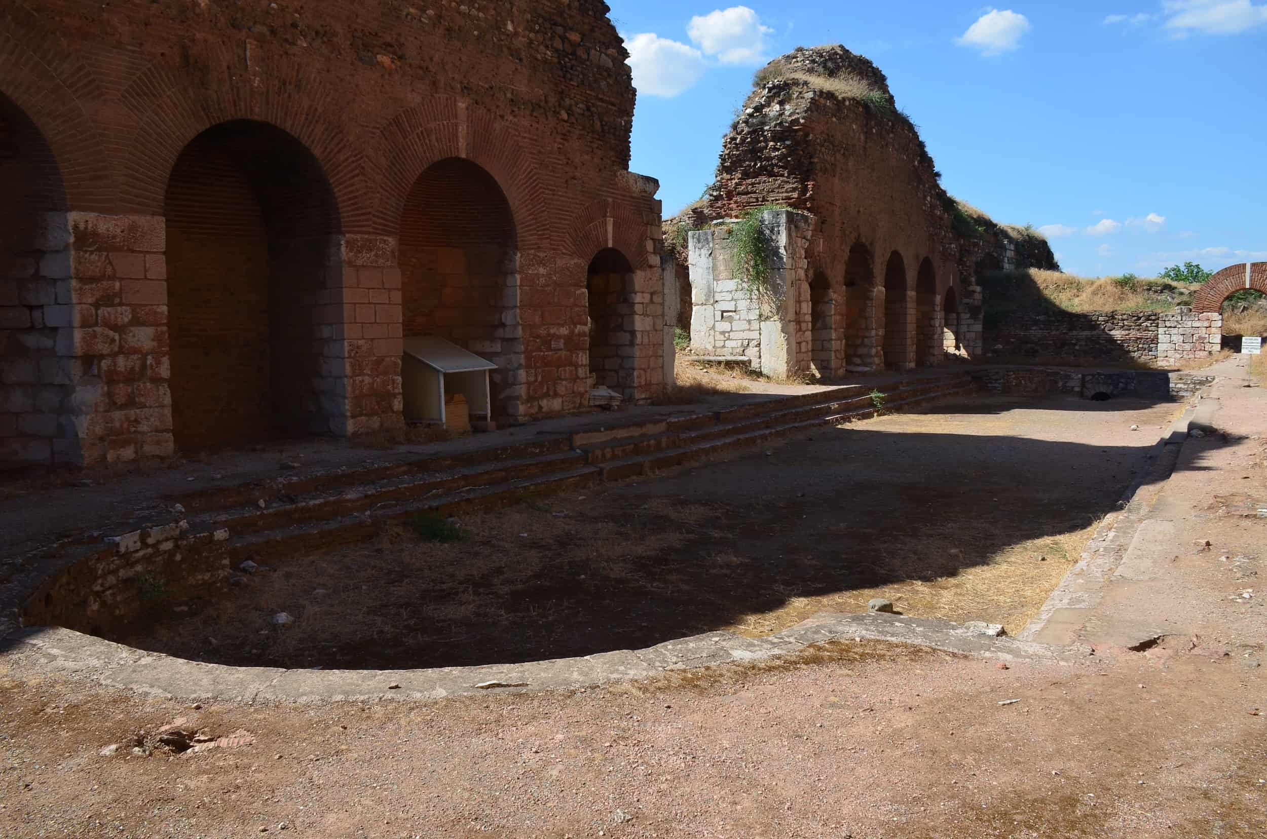 Frigidarium of the gymnasium and bath complex in Sardis