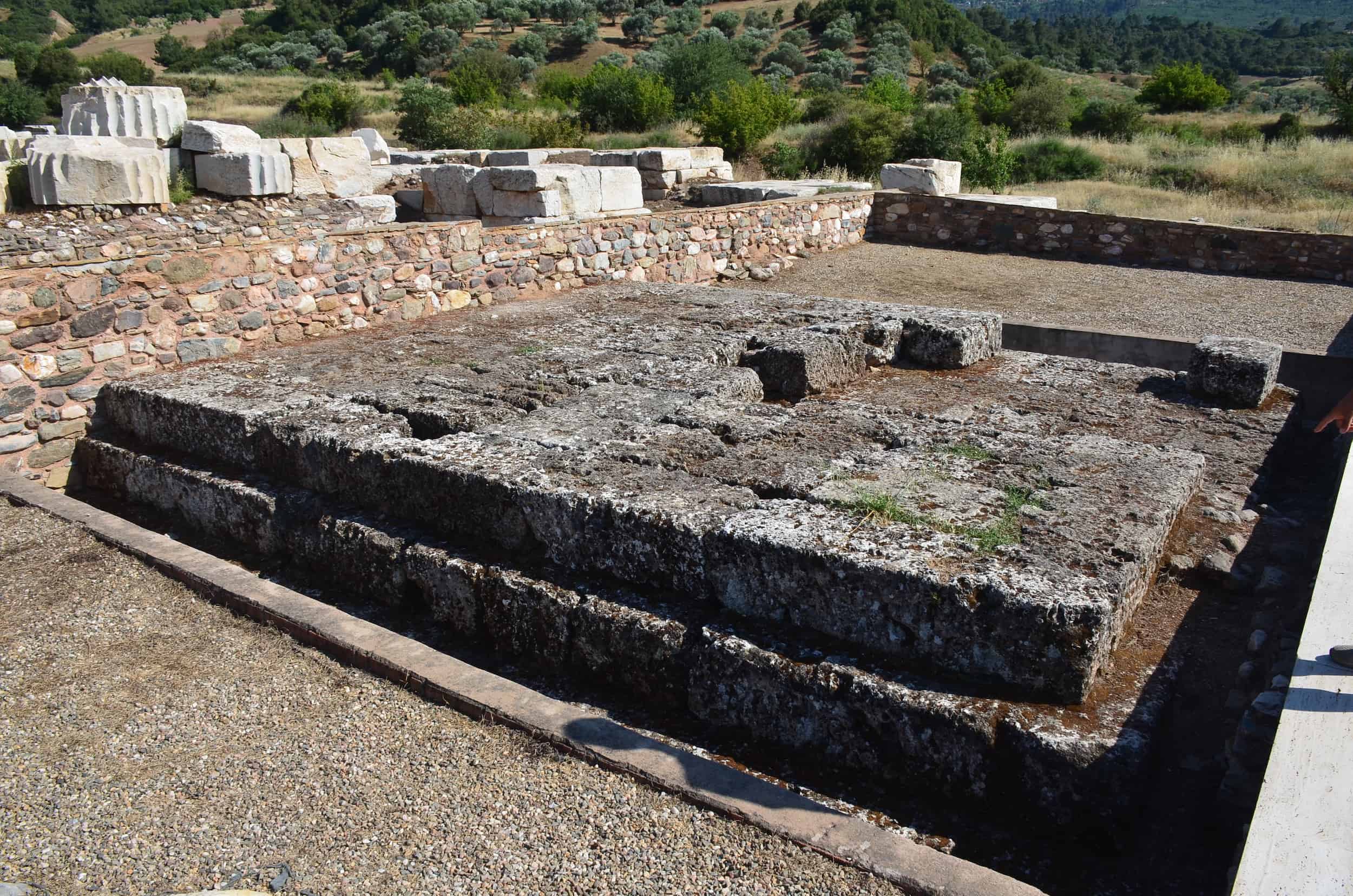 Altar of Artemis at the Temple of Artemis in Sardis