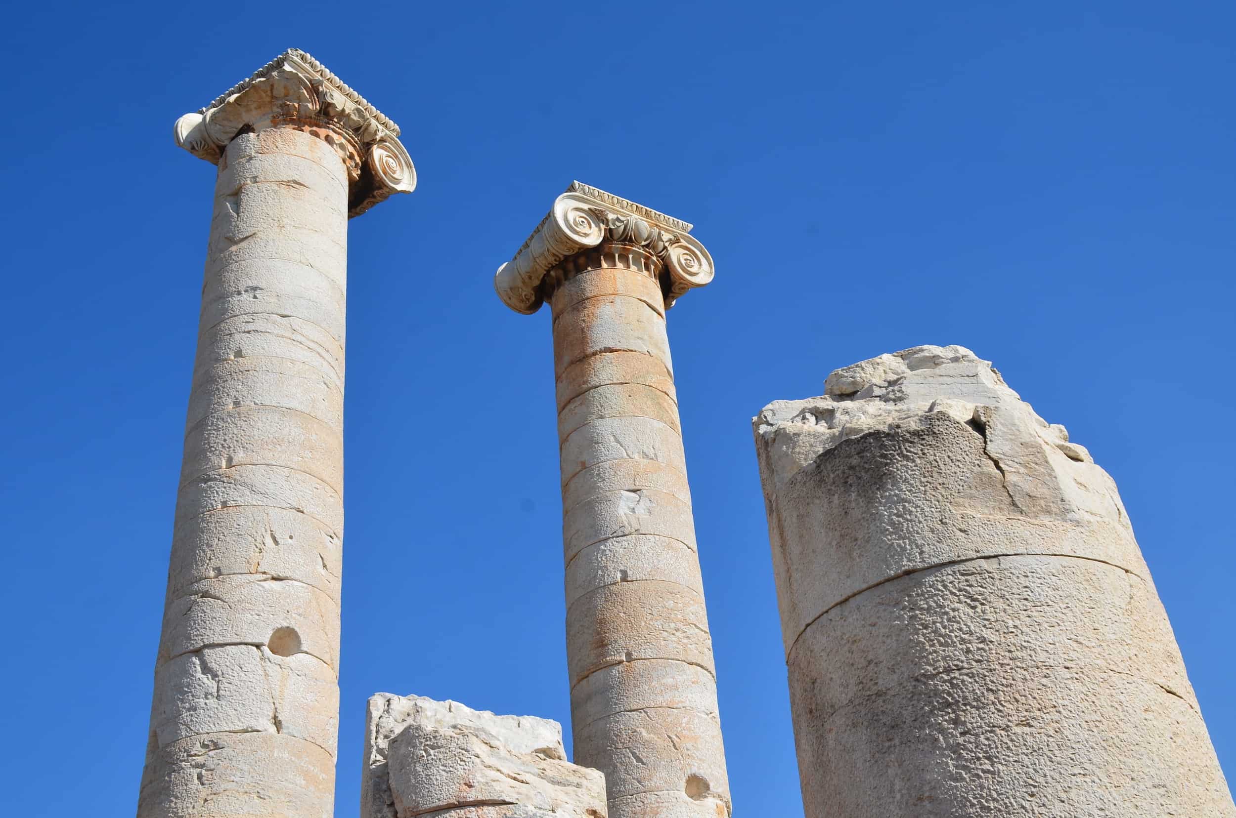 Columns of the Temple of Artemis in Sardis