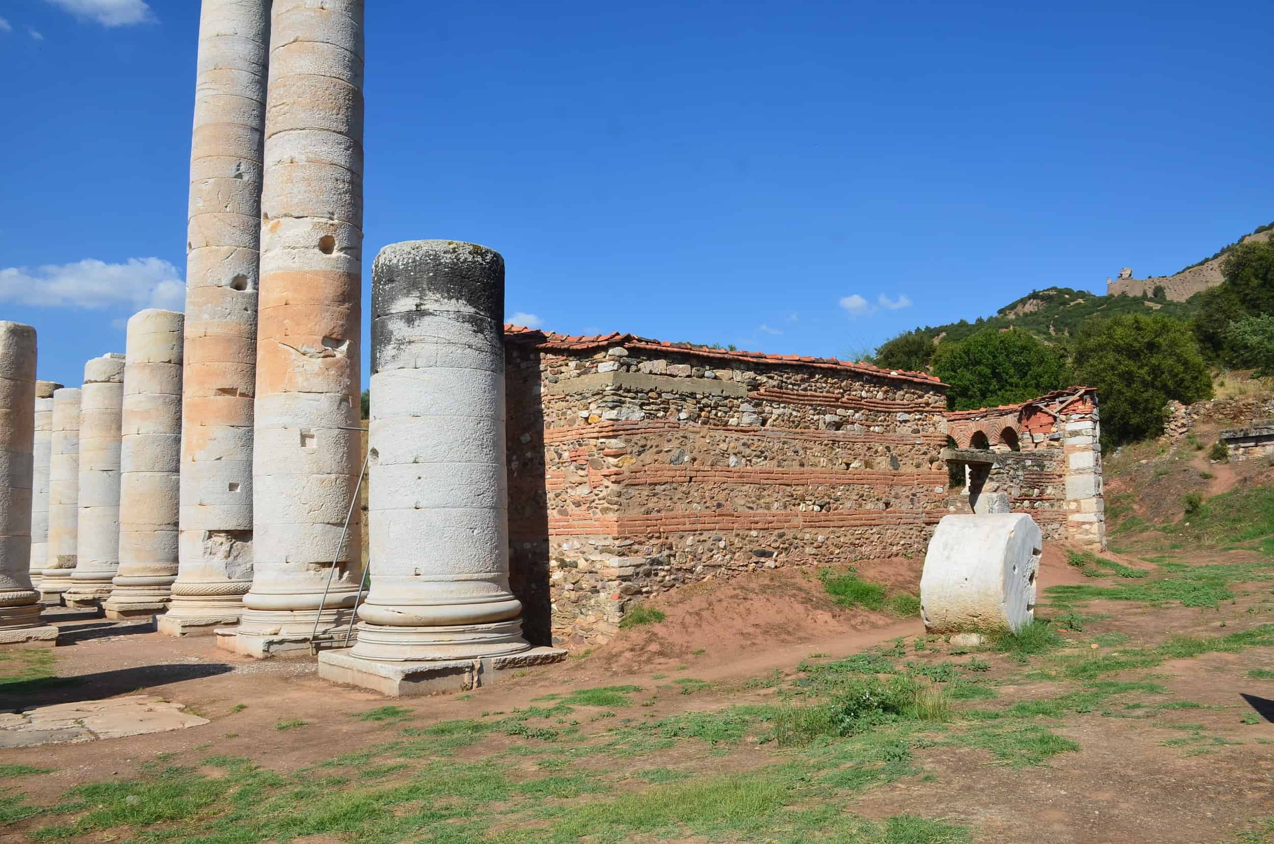 Byzantine church at the Temple of Artemis in Sardis