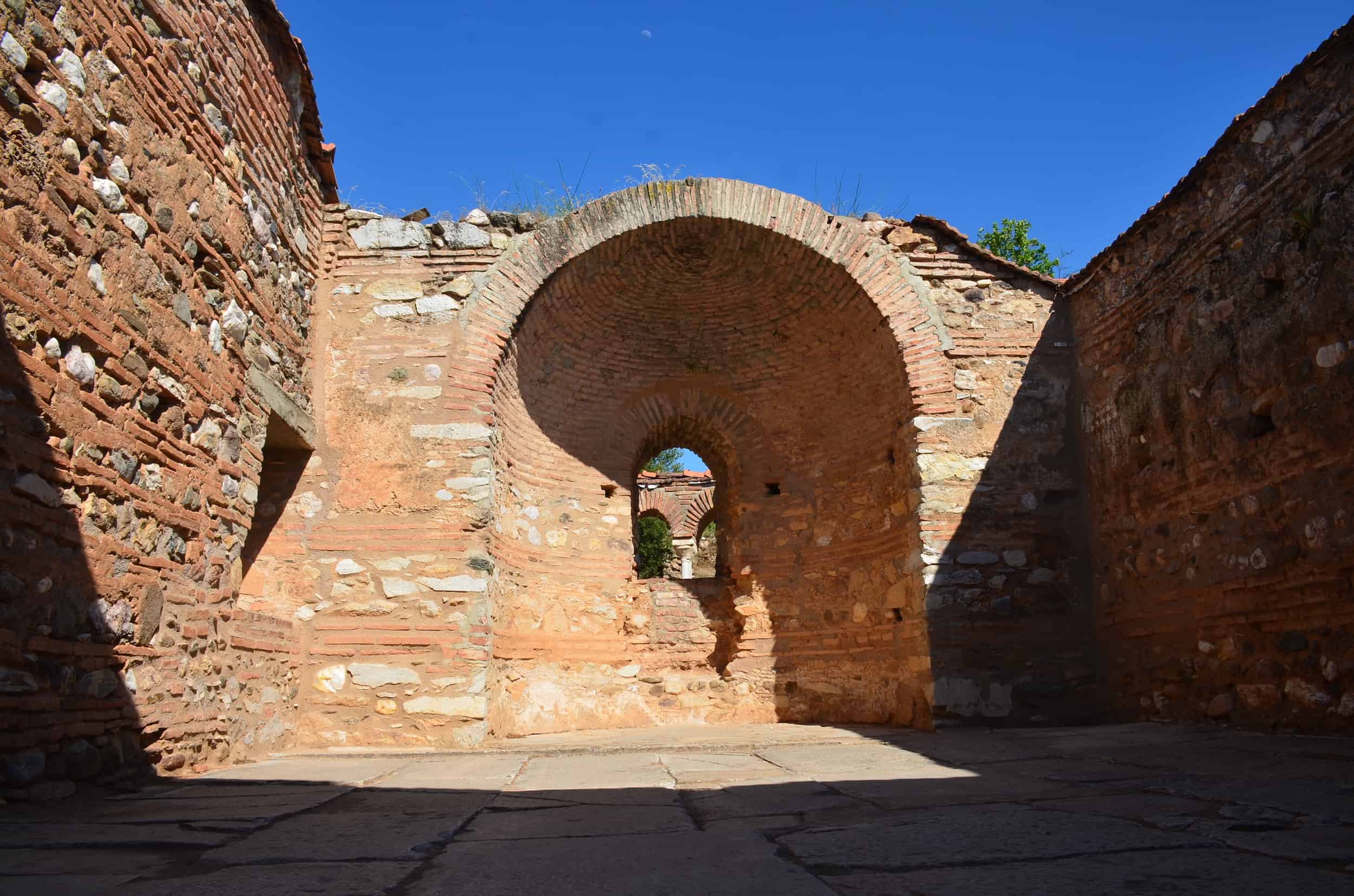 Original apse of the Byzantine church at the Temple of Artemis