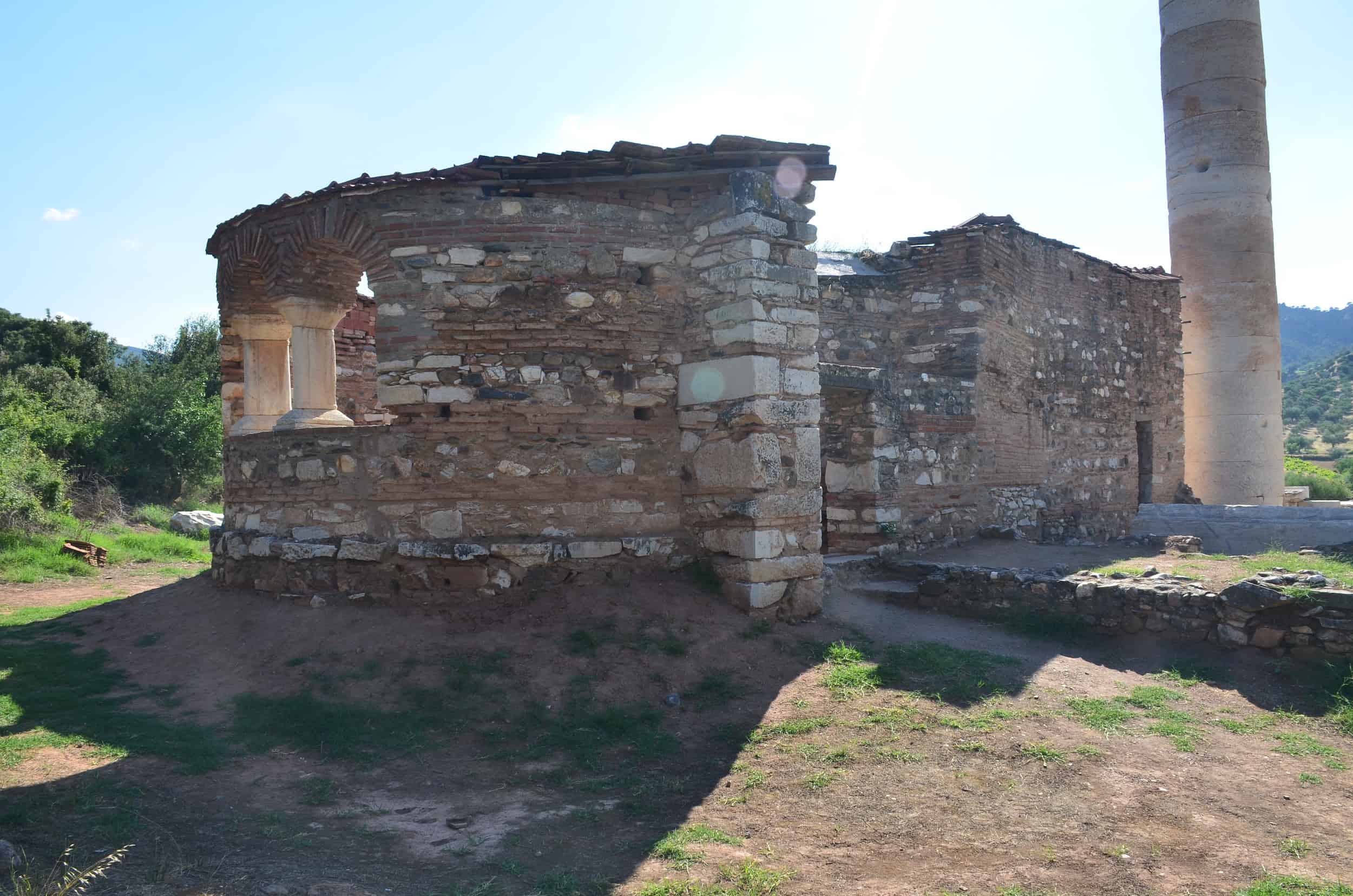 Byzantine church at the Temple of Artemis