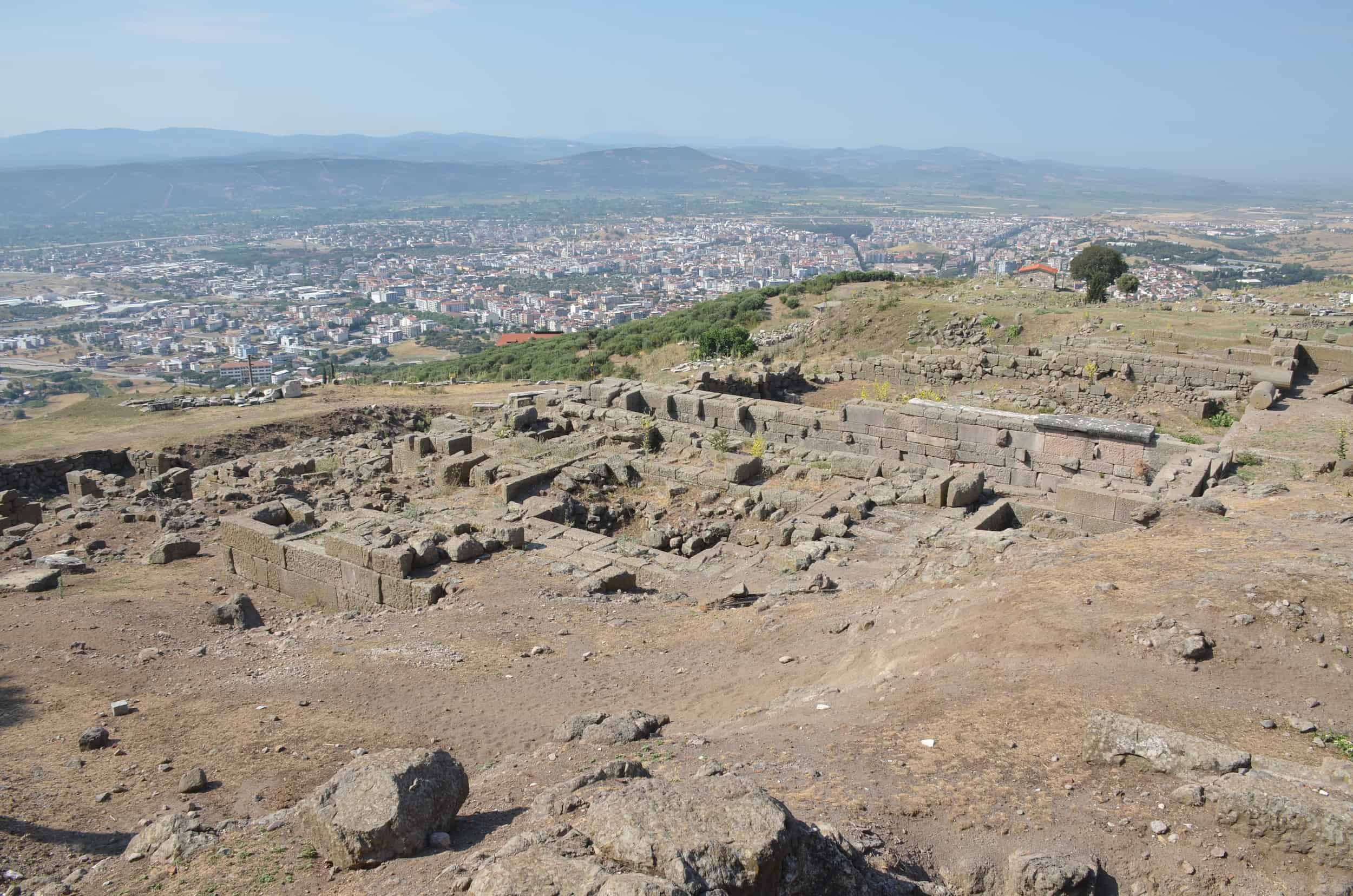 Heroön at the Pergamon Acropolis in Bergama, Turkey