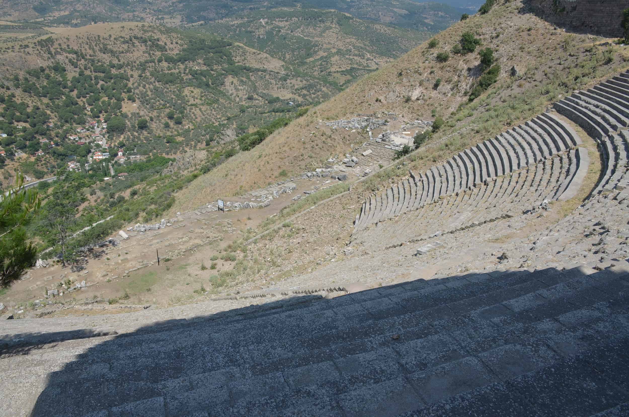 Seating area of the Theatre of Pergamon