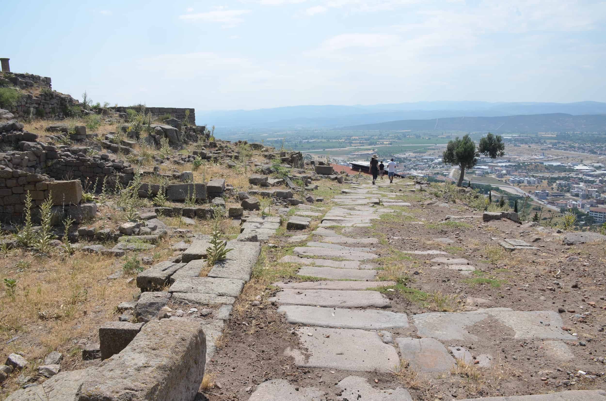 Main Street in the Lower Acropolis of Pergamon