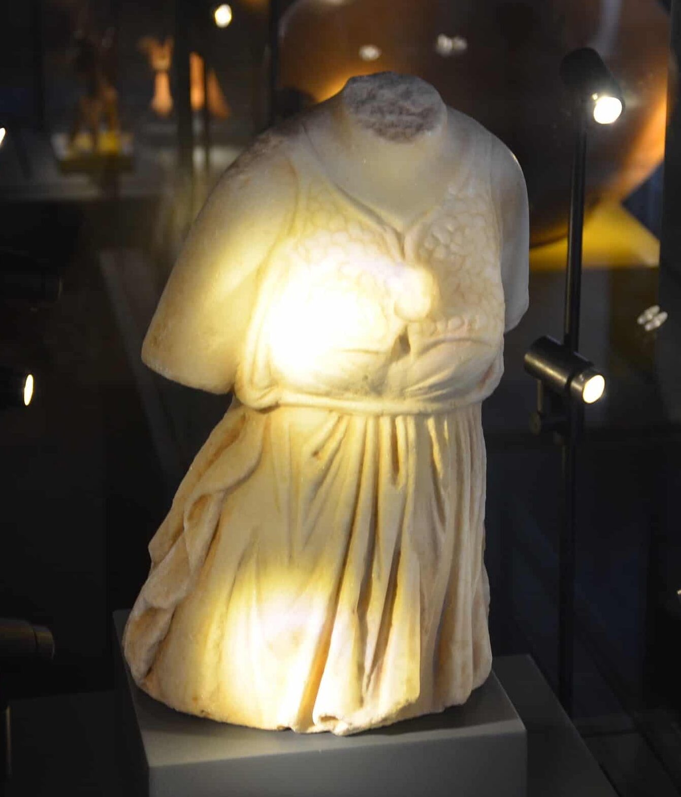 Statue in the Pedasa Antique City Exhibition