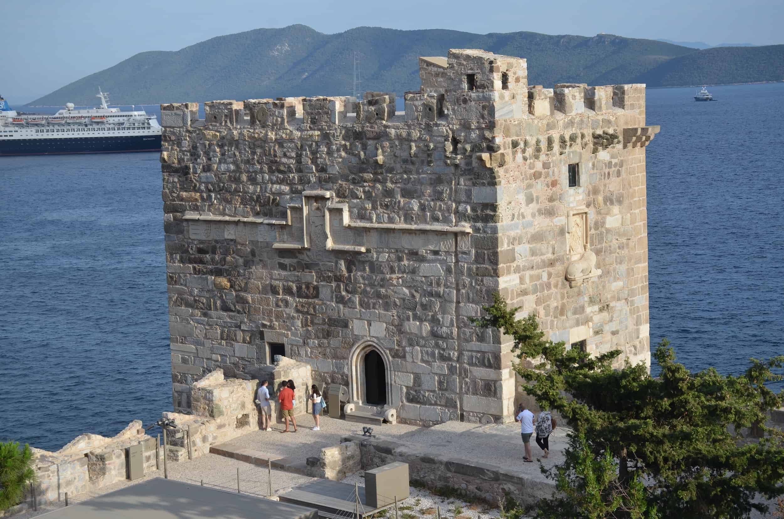 English Tower at Bodrum Castle in Turkey