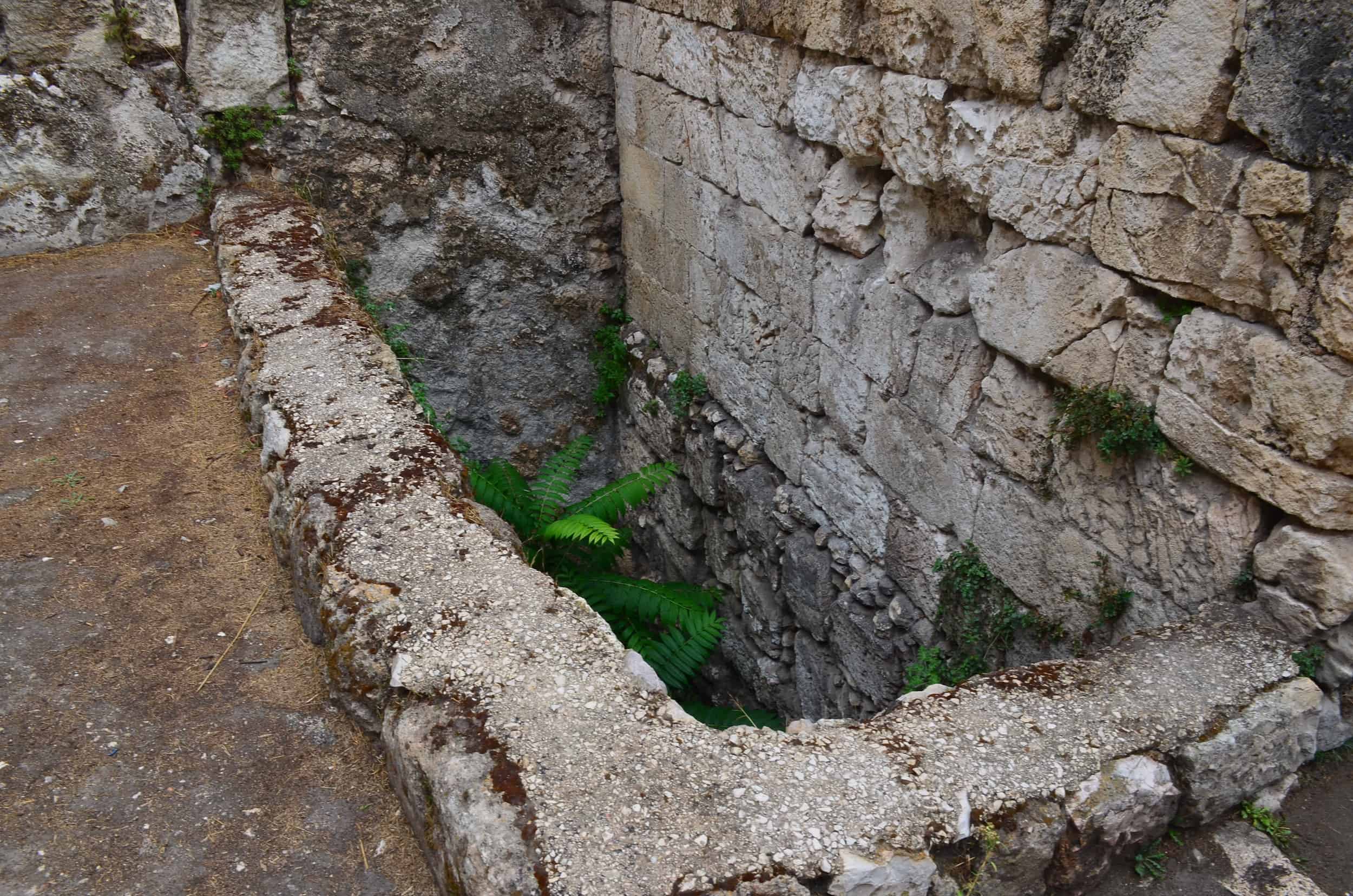 Part of the northern pool at the Pools of Bethesda