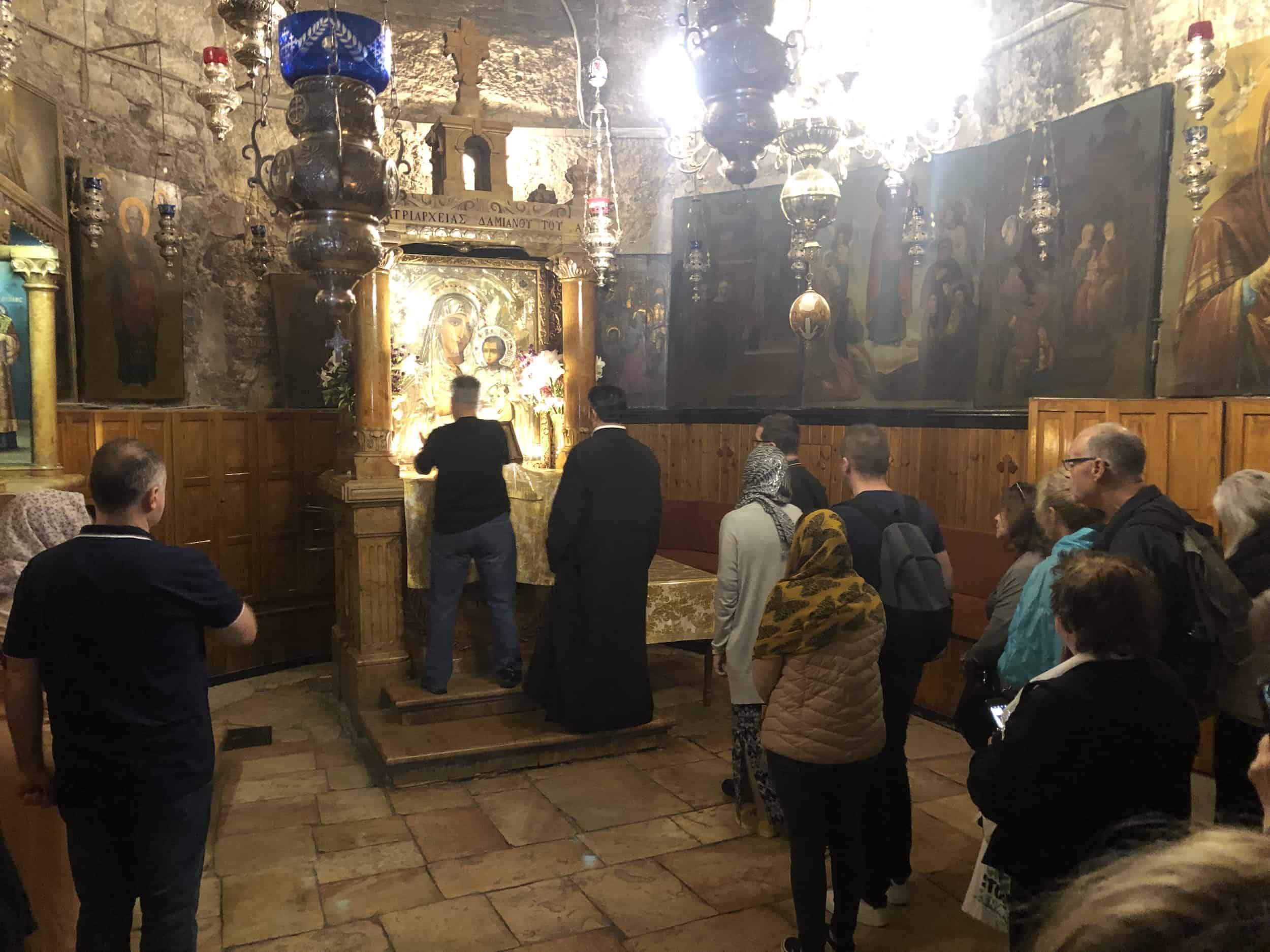 Apse at the Tomb of the Virgin Mary in Gethsemane, Jerusalem