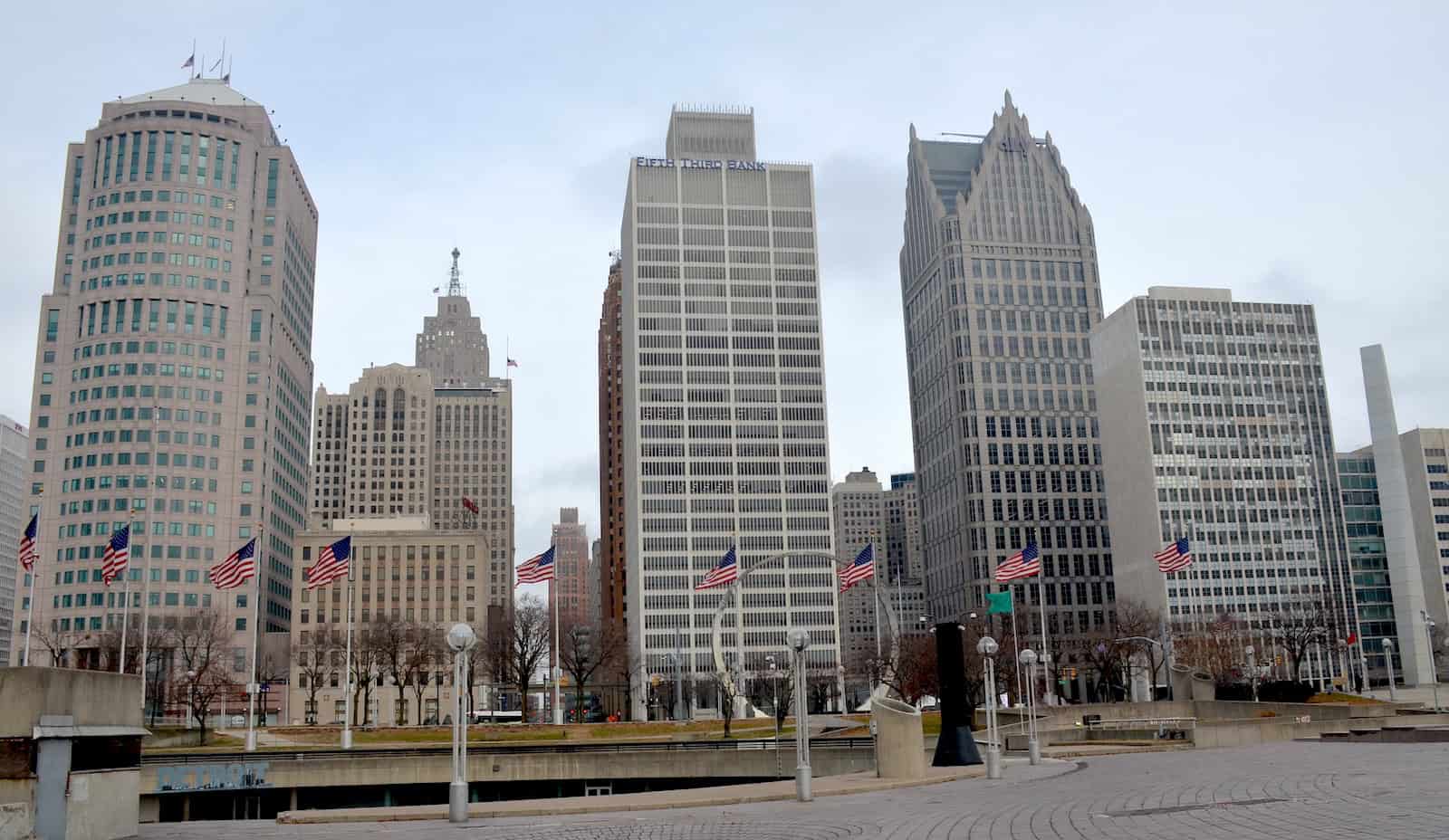 Downtown Detroit, Michigan