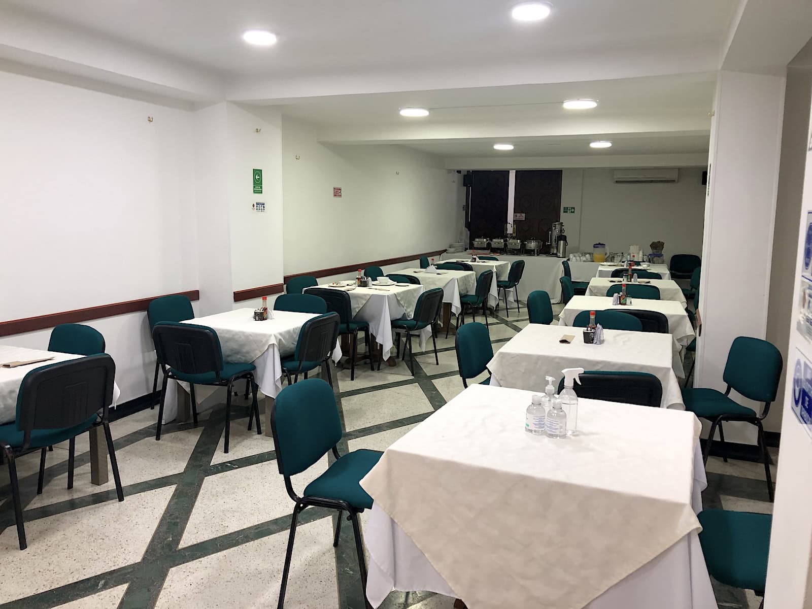 Breakfast room at Gran Hotel Pereira in Pereira, Risaralda, Colombia