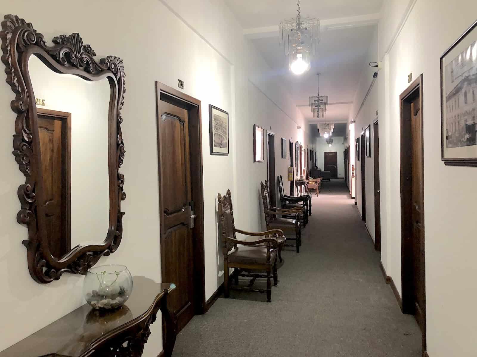 Corridor at Gran Hotel Pereira in Pereira, Risaralda, Colombia