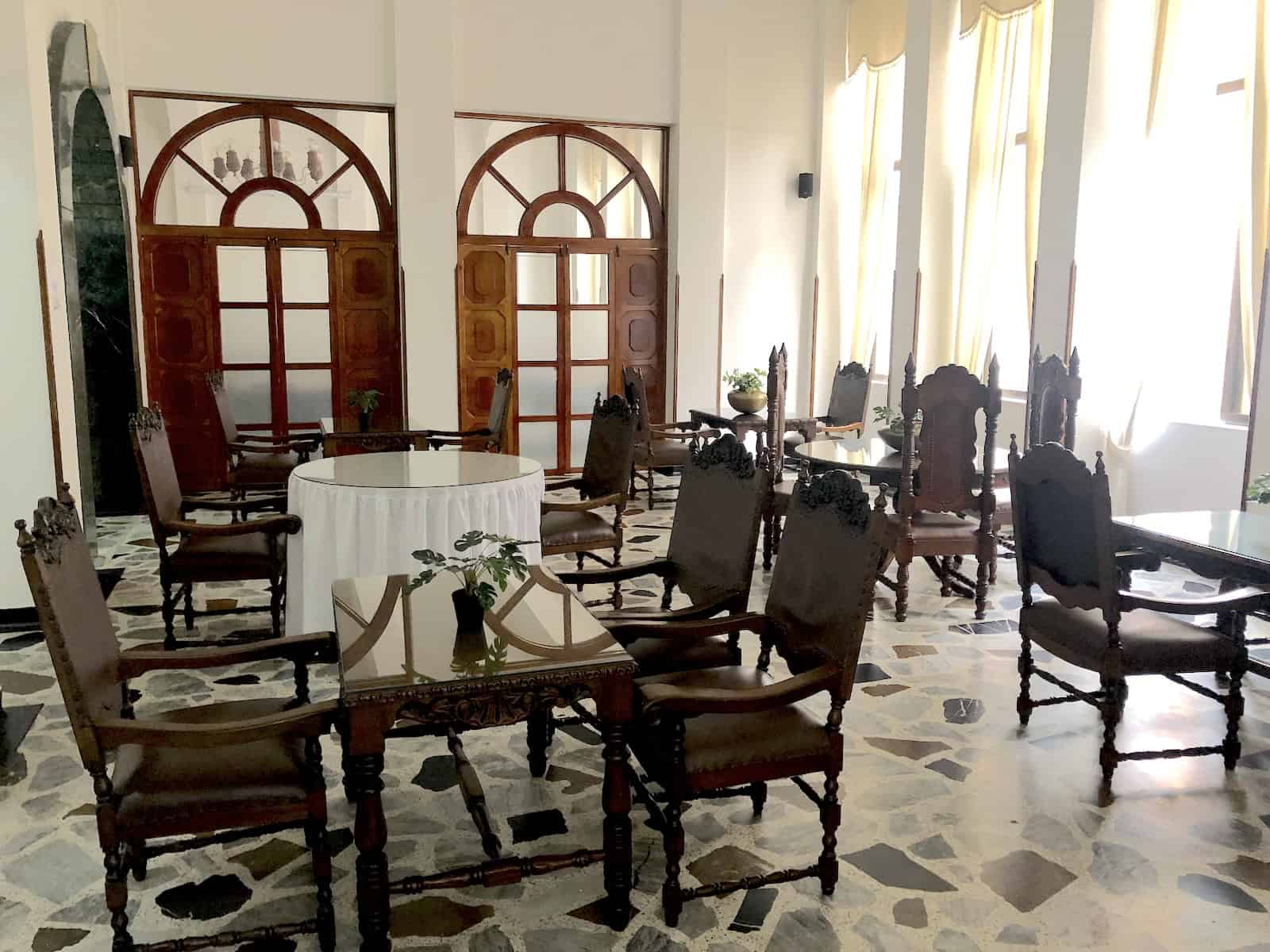 Common area at Gran Hotel Pereira