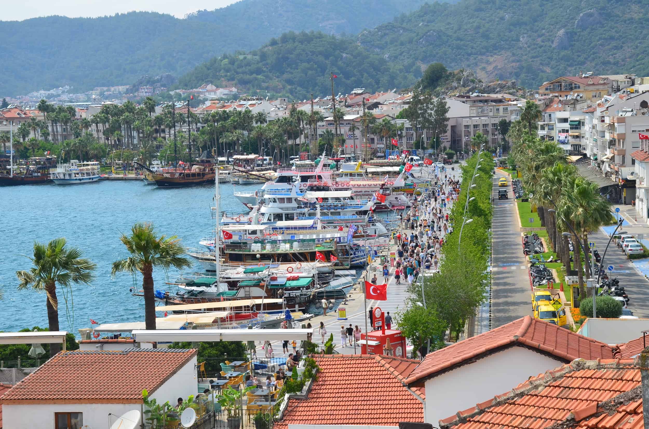 Cruise operators in Marmaris, Turkey