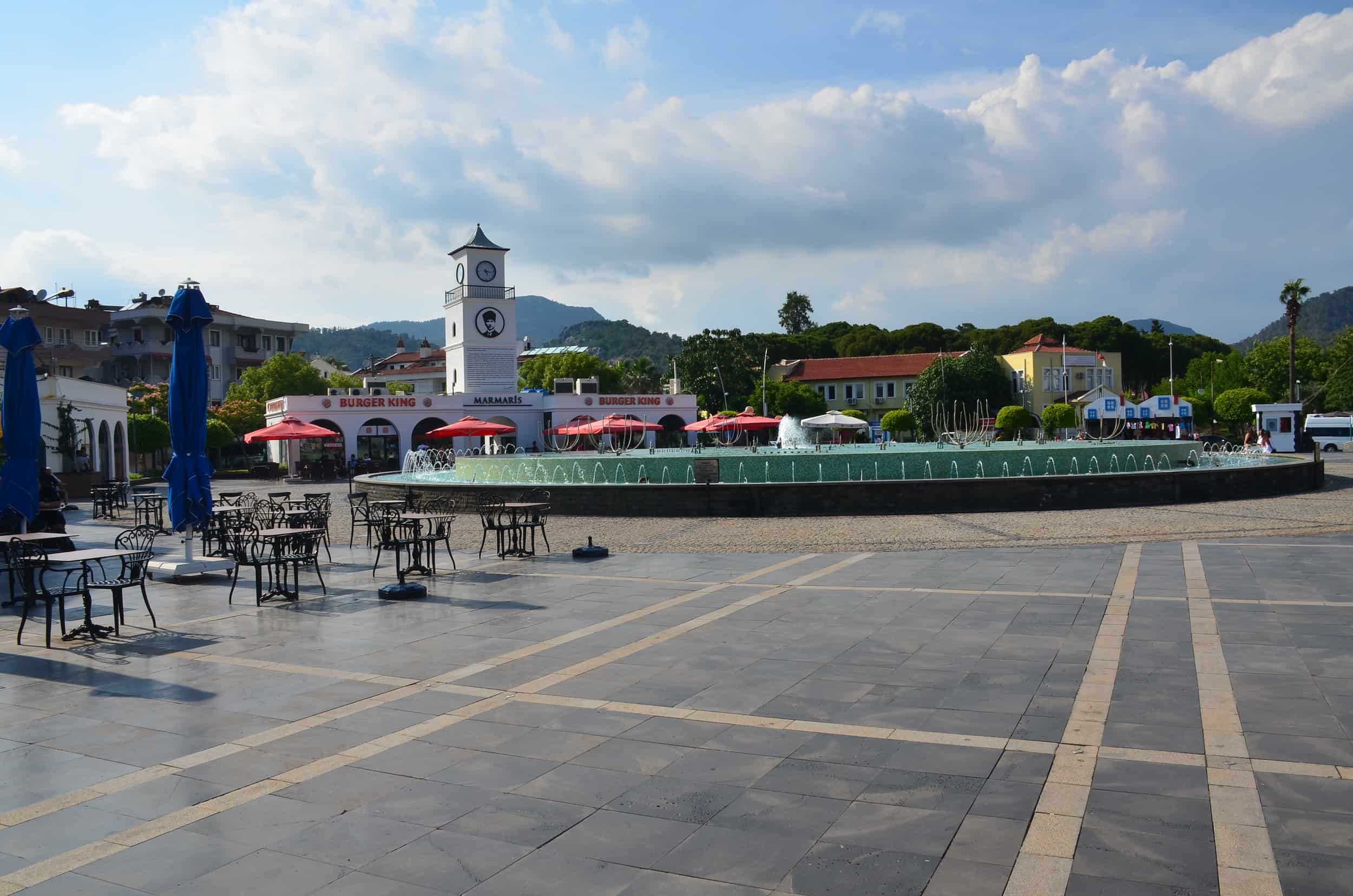 May 19 Youth Square in Marmaris, Turkey