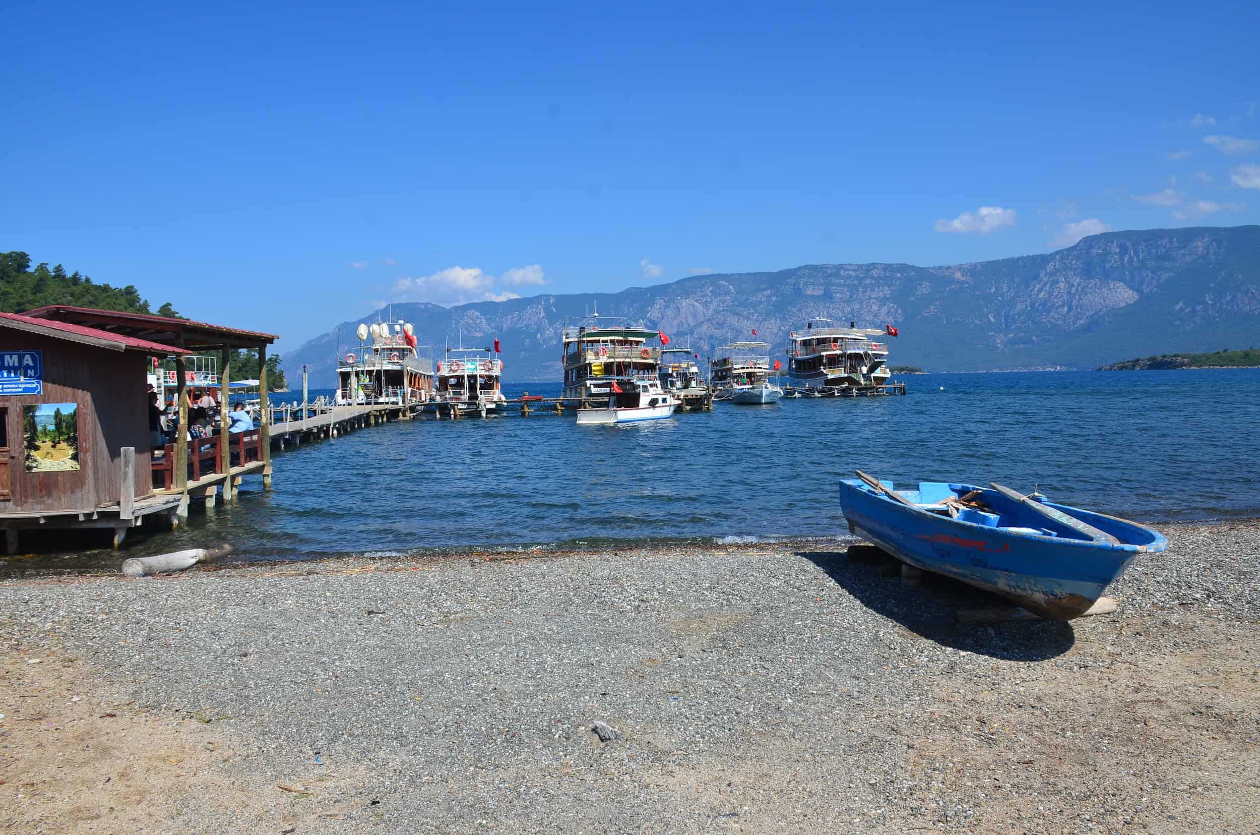 Dock at Çamlıköy