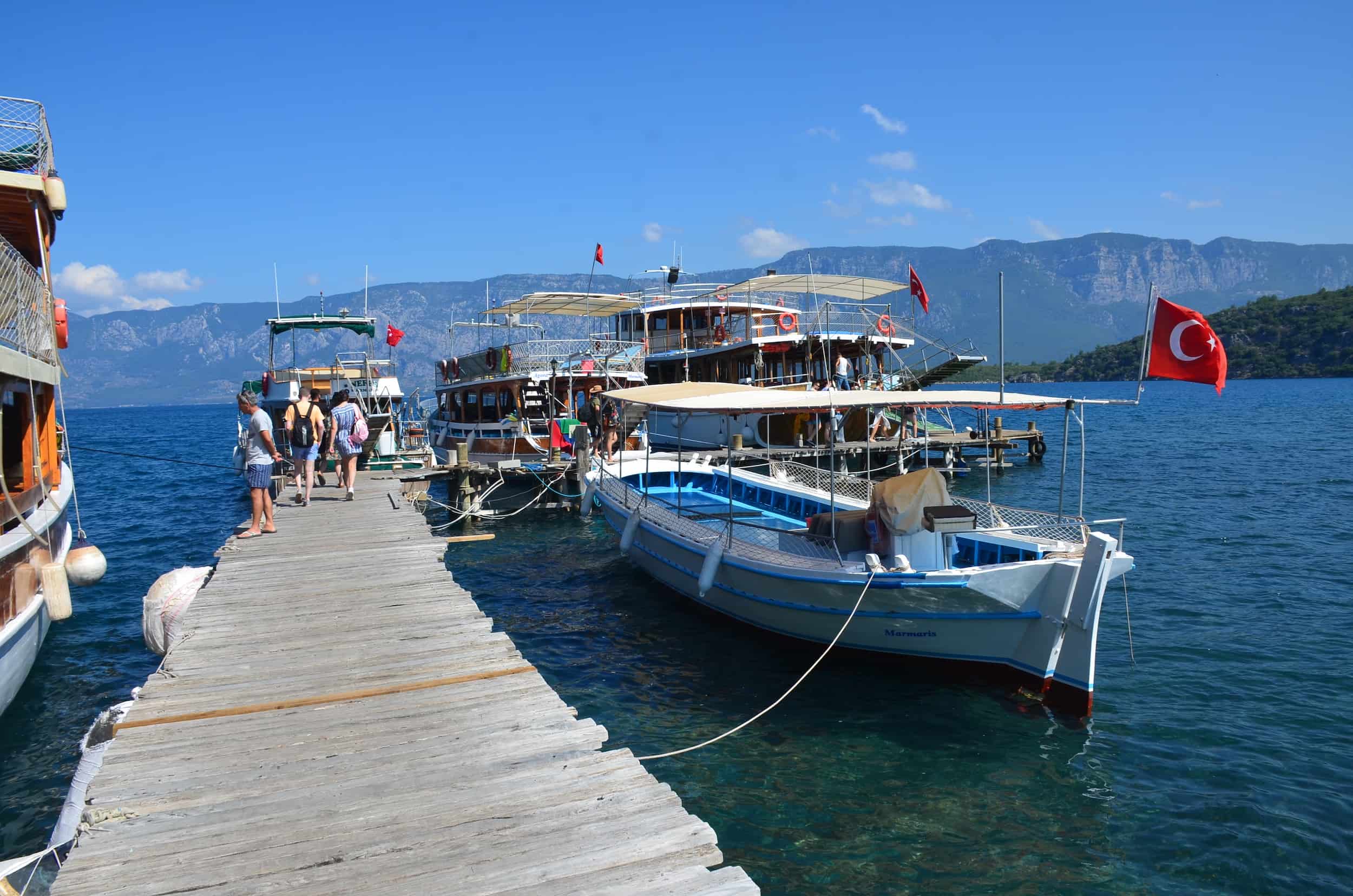 Dock at Çamlıköy