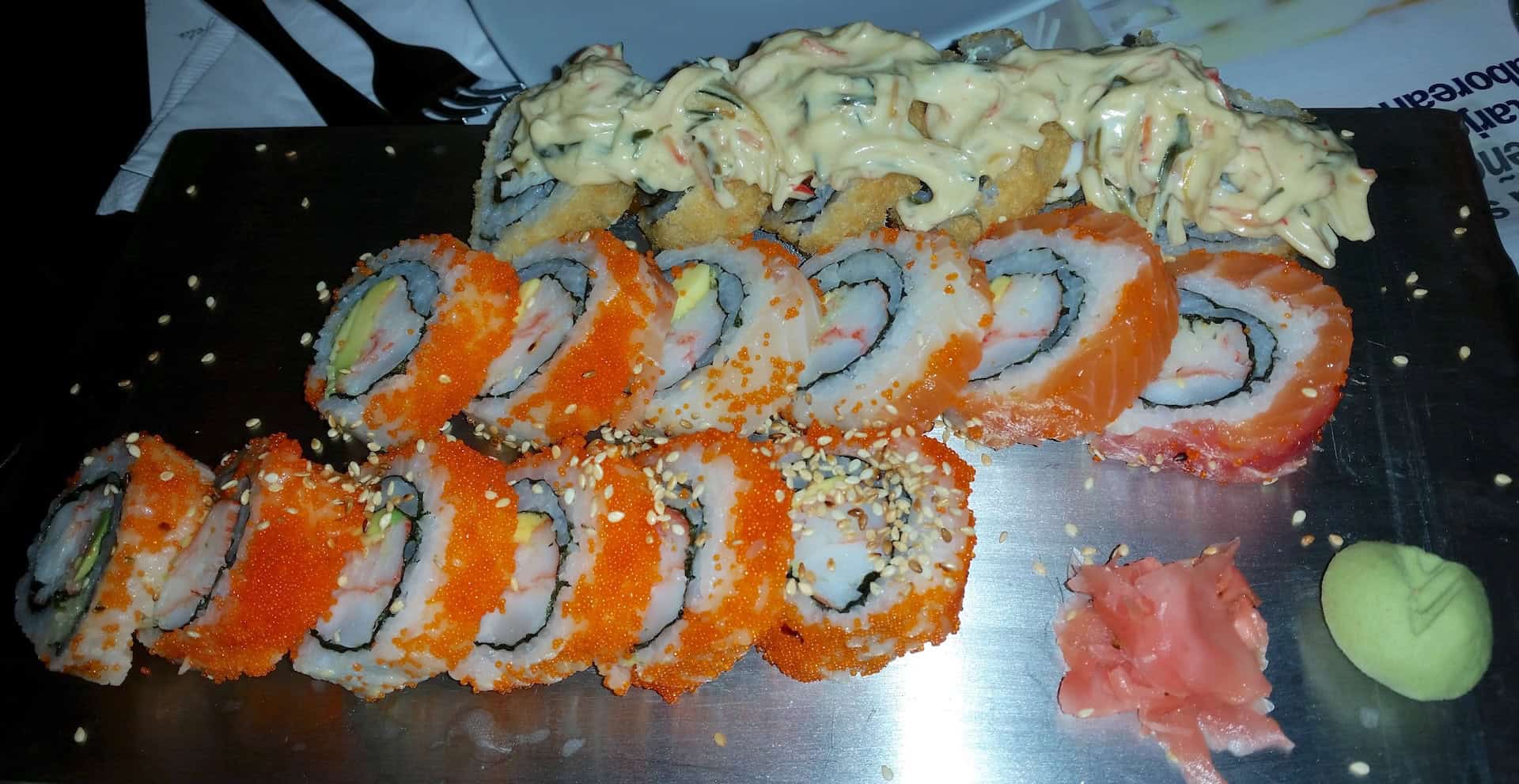 Sushi at La Causa in Provenza, El Poblado, Medellín, Antioquia, Colombia