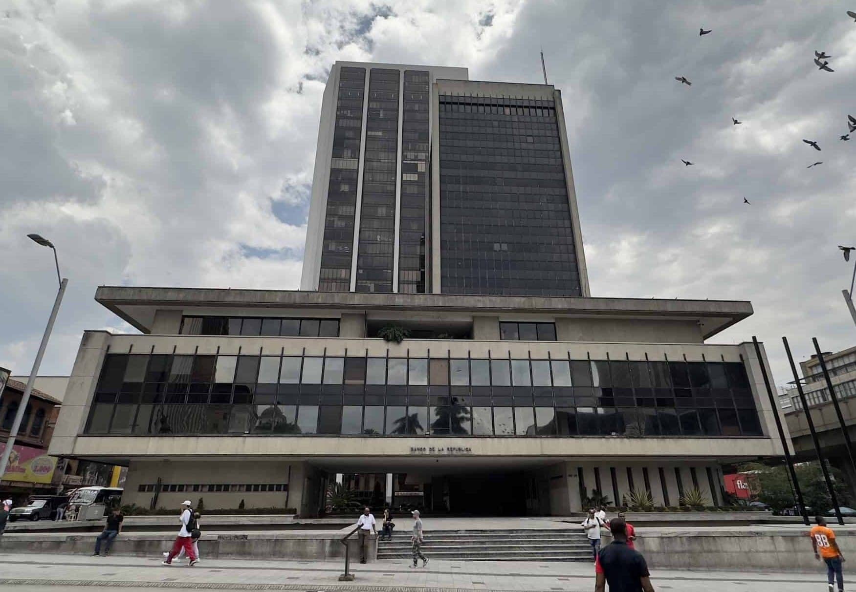 Bank of the Republic on Parque Berrío in El Centro Medellín, Antioquia, Colombia