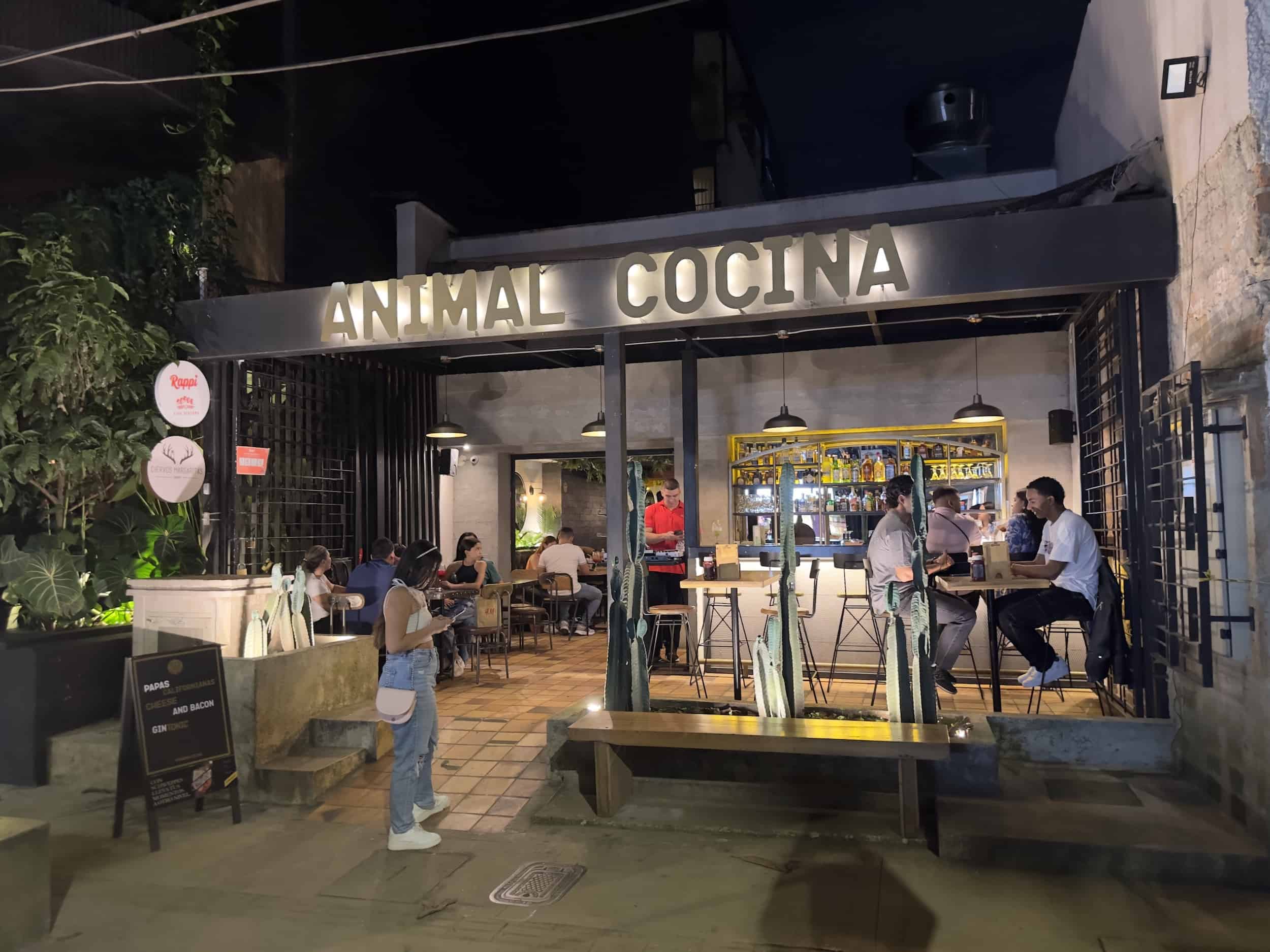 Animal Cocina in Provenza, Medellín, Colombia