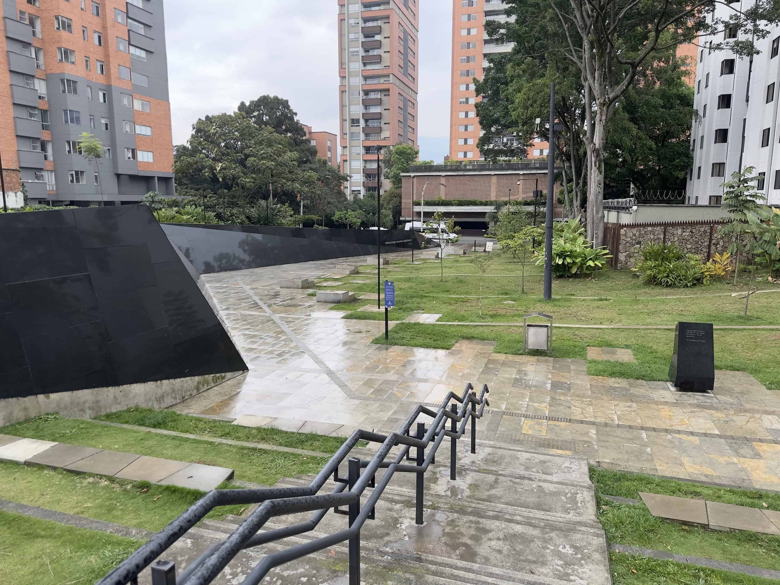 Inflexión Memorial Park in Medellín, Colombia