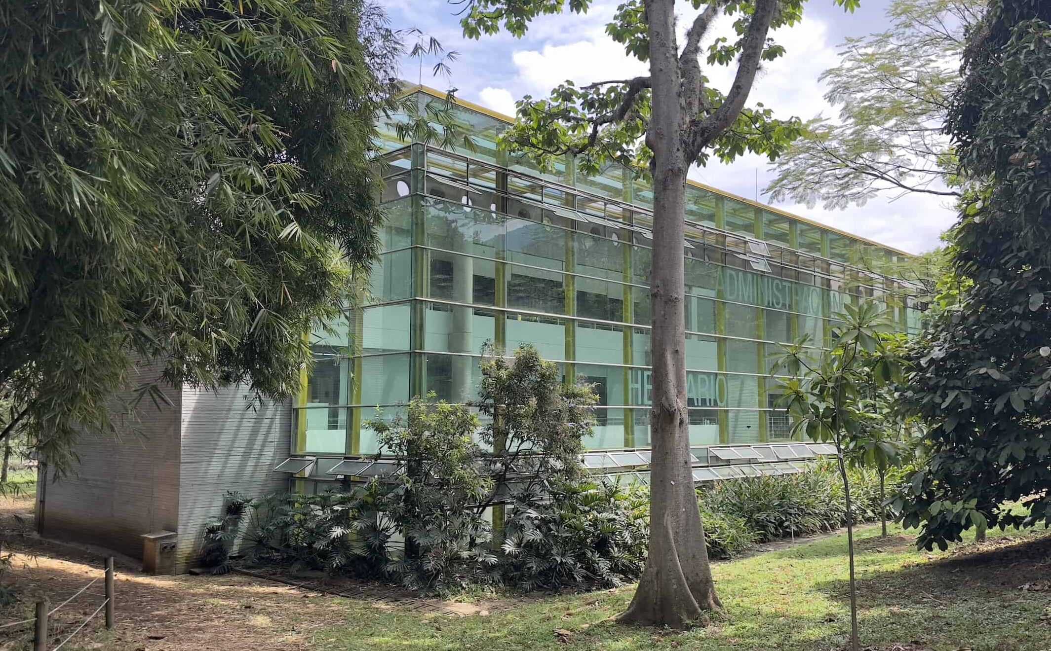 Scientific Building at the Medellín Botanical Garden in Medellín, Antioquia, Colombia