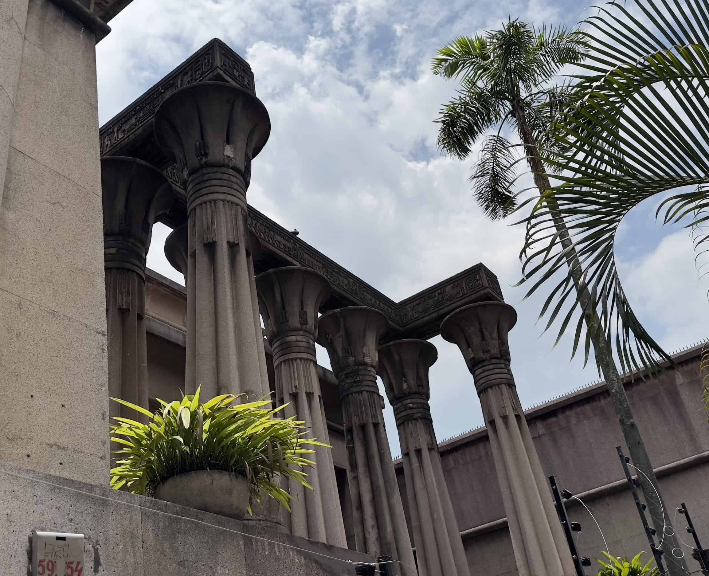 Egyptian Palace in Prado, El Centro, Medellín, Colombia