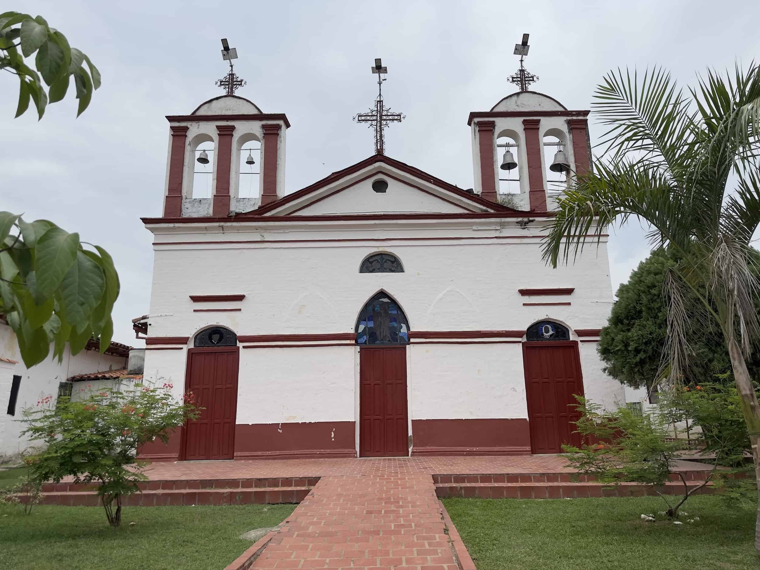 Church of San Pedro Claver in Llano de Bolívar, Santa Fe de Antioquia, Colombia