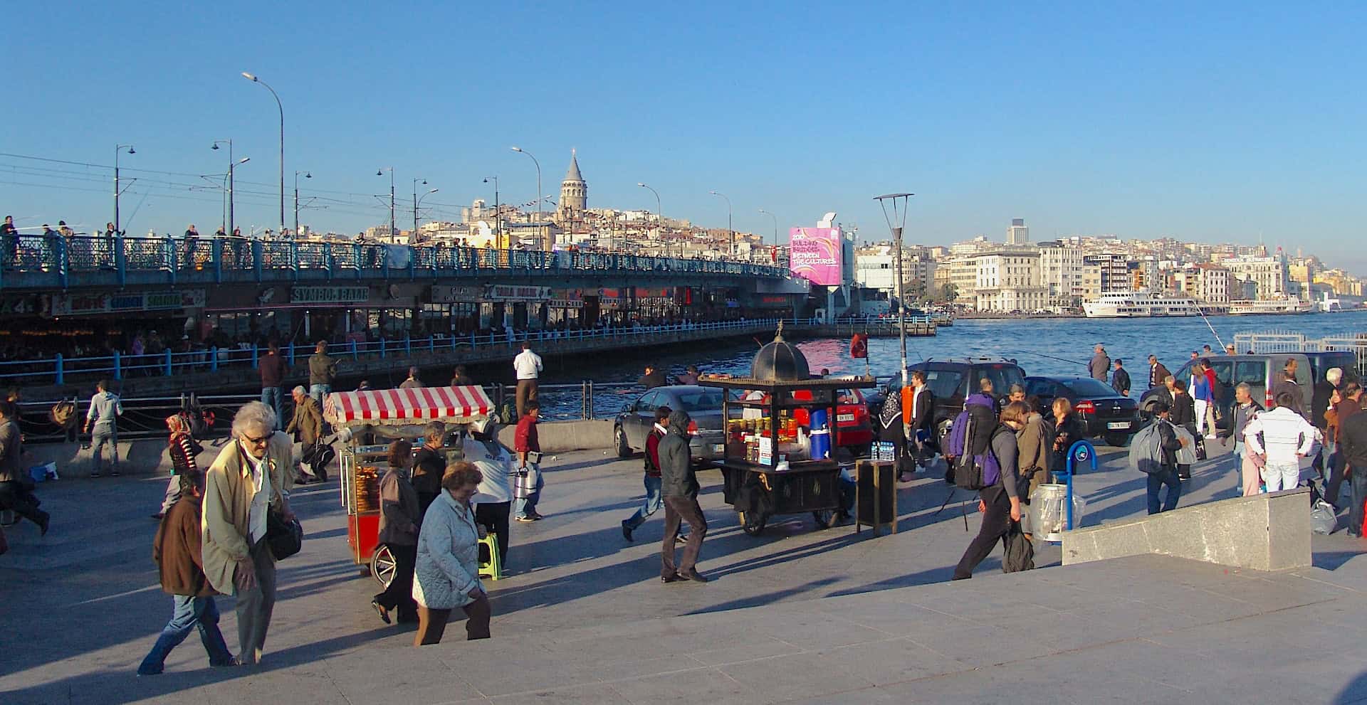 Eminönü Pier in Eminönü, Istanbul, Turkey