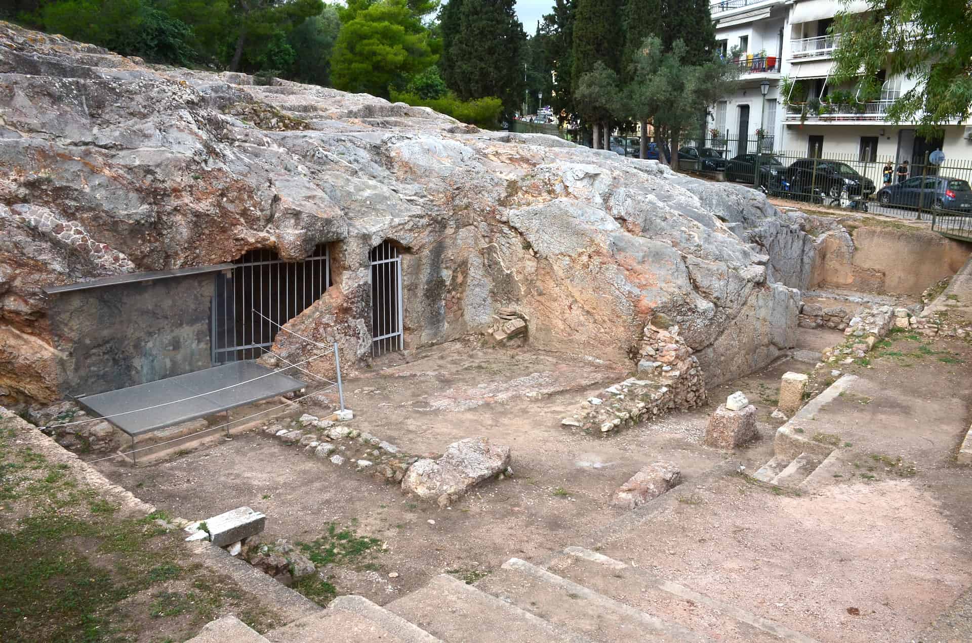 Sanctuary of Pan at the Pnyx, Western Hills of Athens, Greece