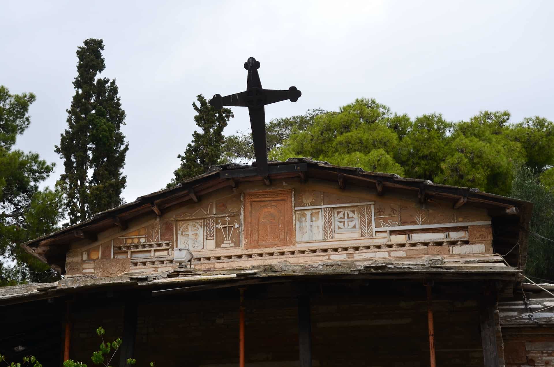 South side of the Church of Saint Demetrios Loumbardiaris