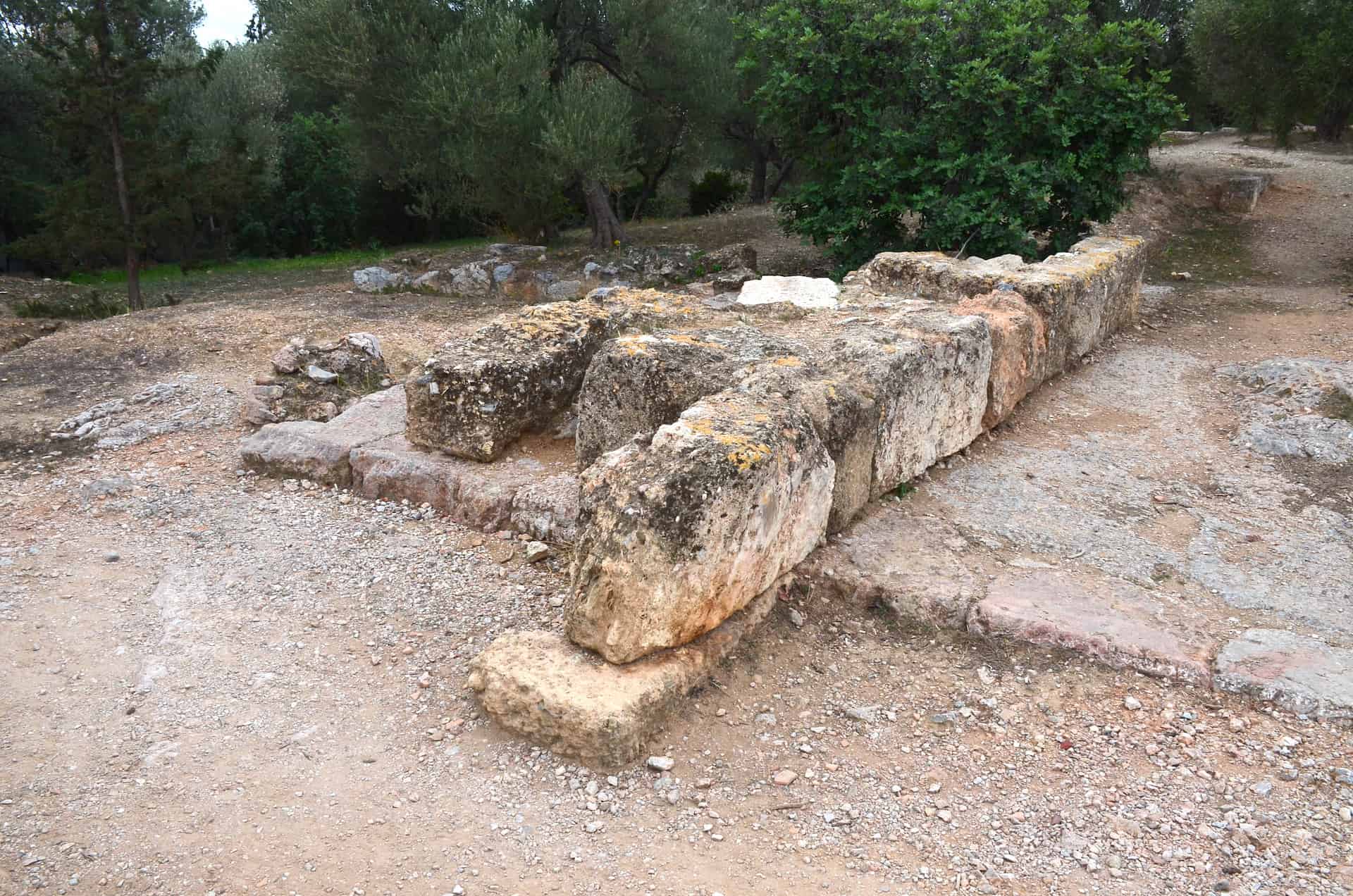 Diateichisma on the Pnyx, Western Hills of Athens, Greece