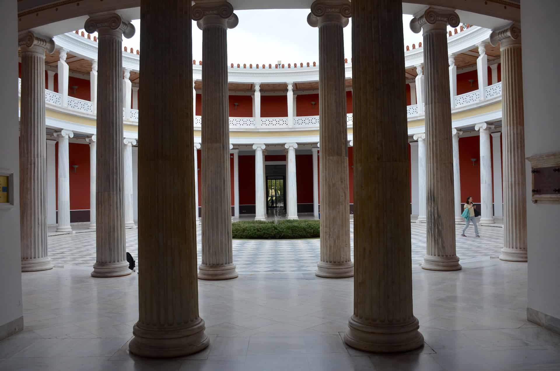 Atrium at the Zappeion in Athens, Greece