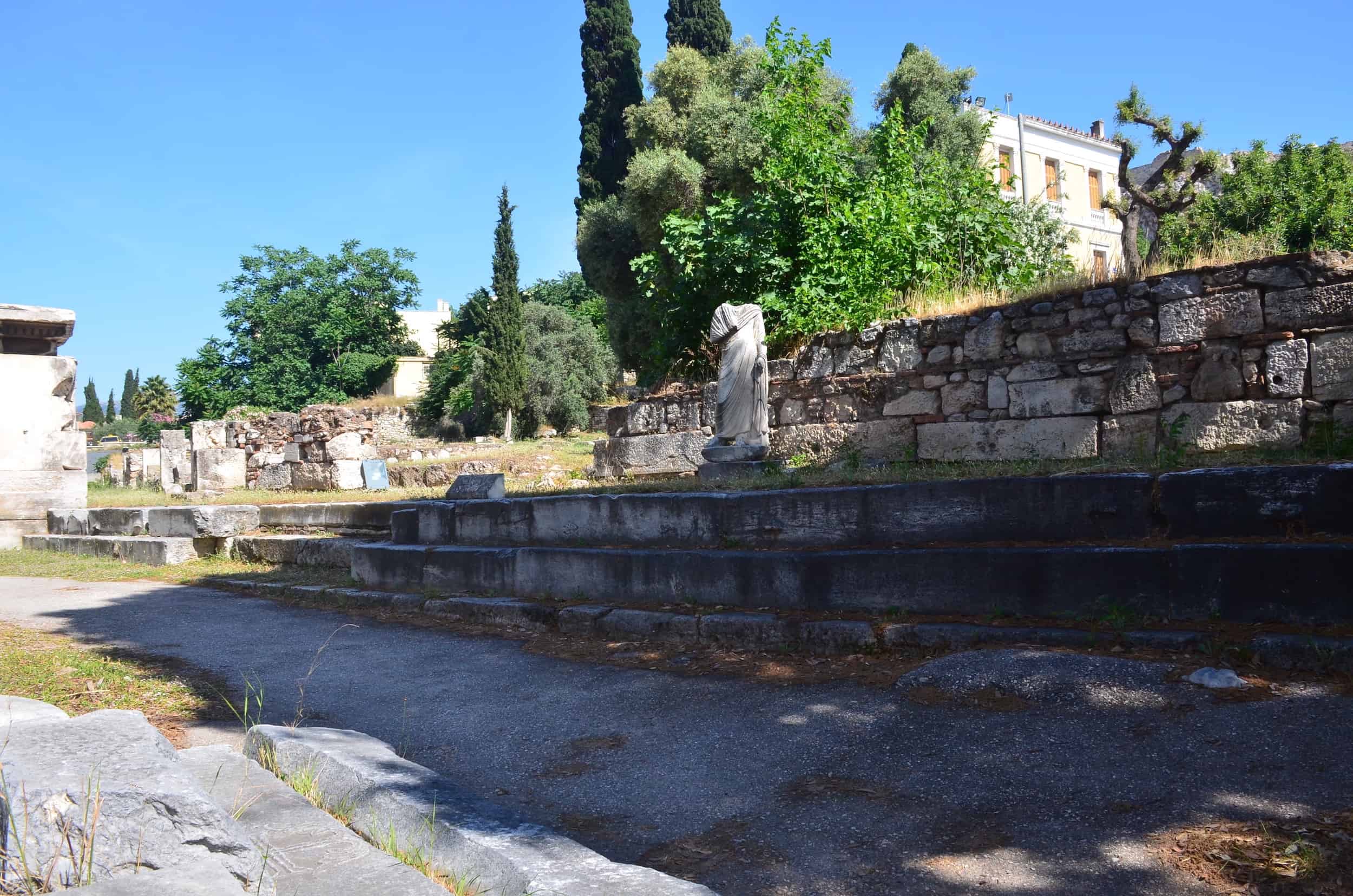 Road between the Agora and Roman Agora