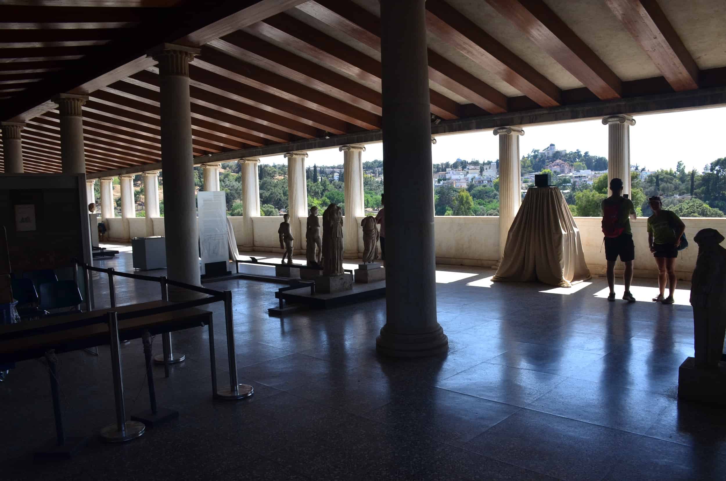 Upper floor of the Stoa of Attalos