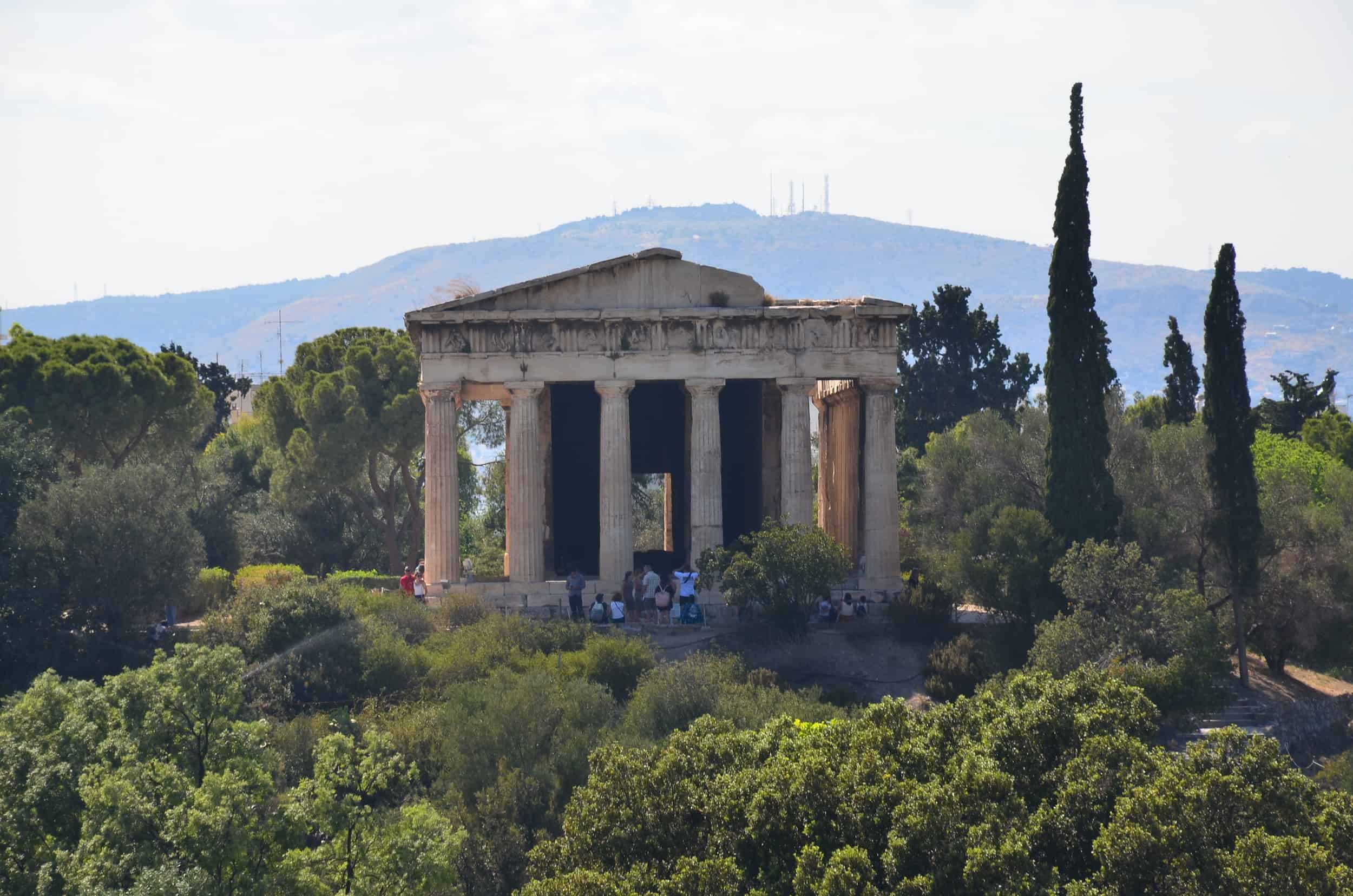 Temple of Hephaestus at the Ancient Agora of Athens