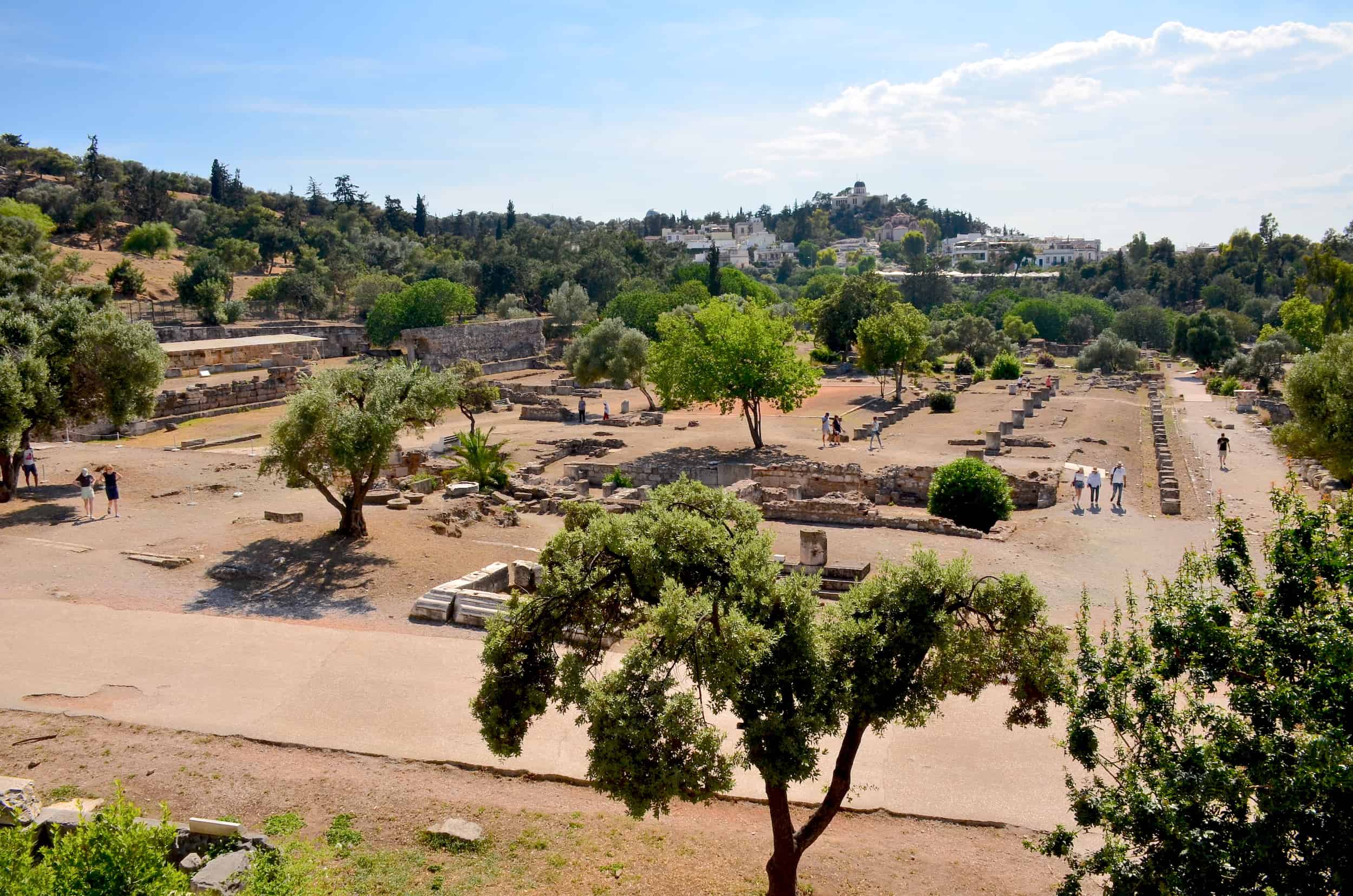 South Square of the Ancient Agora of Athens