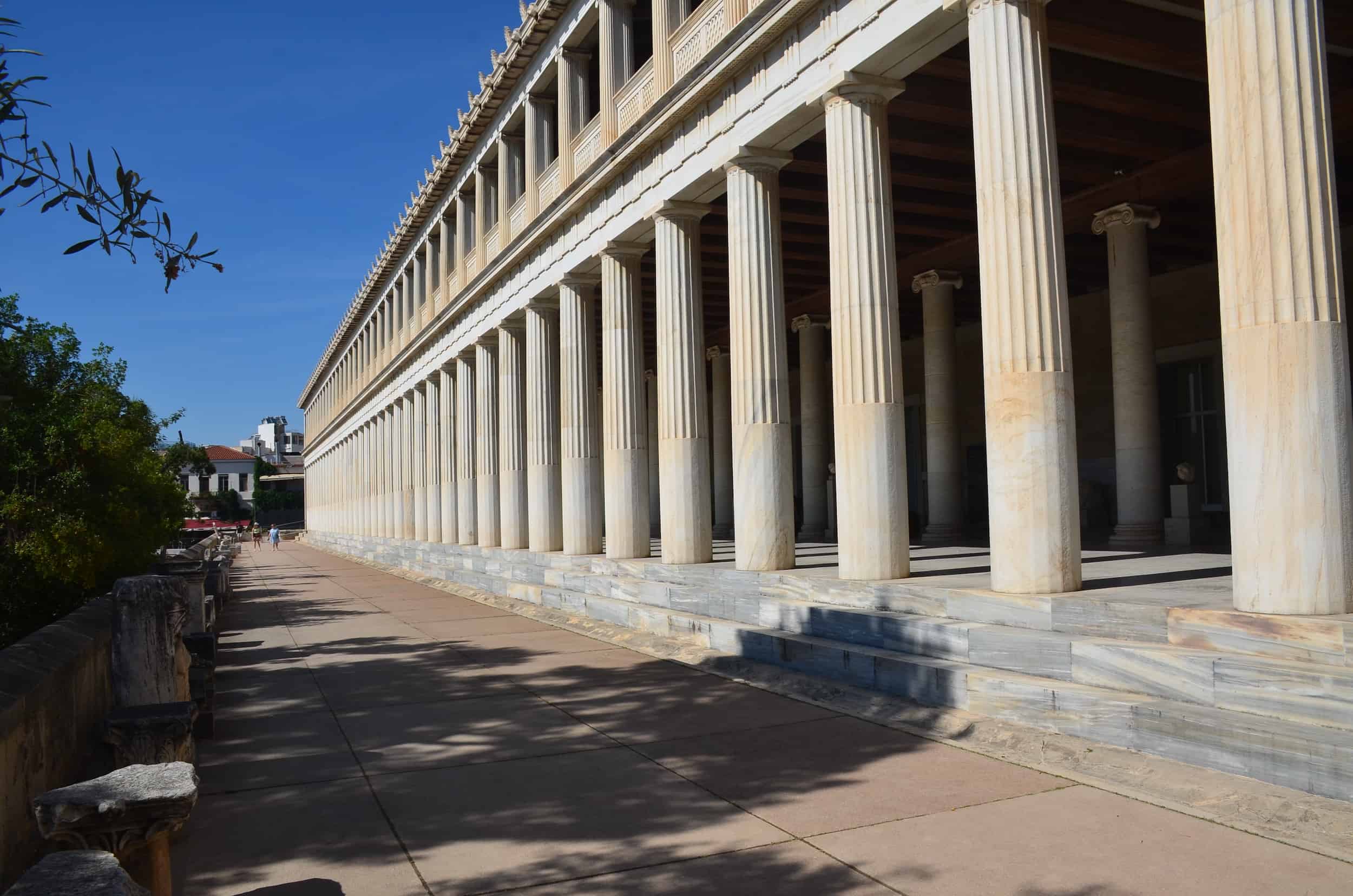 Stoa of Attalos at the Ancient Agora of Athens