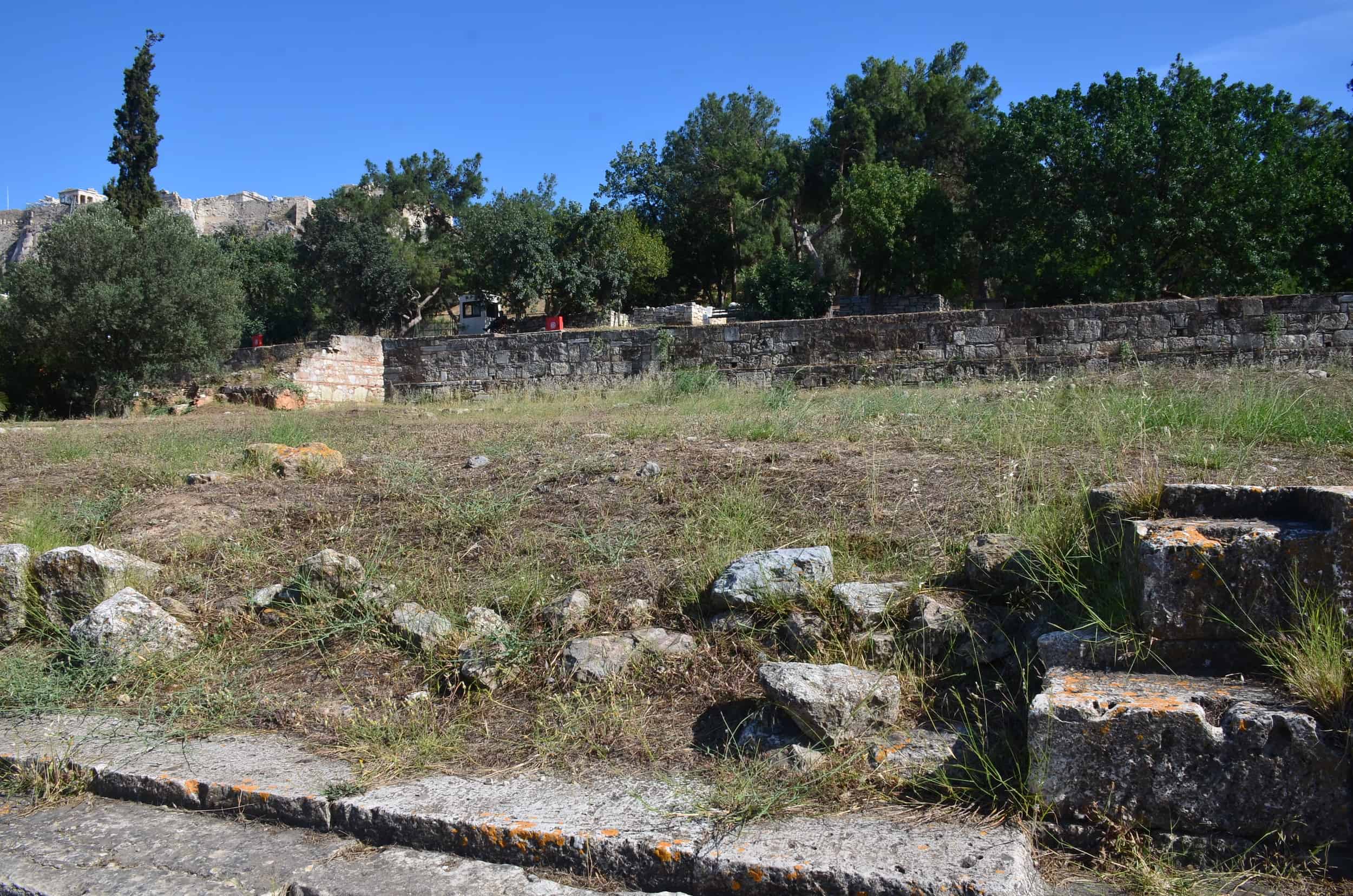 Aiakeion in the South Square of the Ancient Agora of Athens