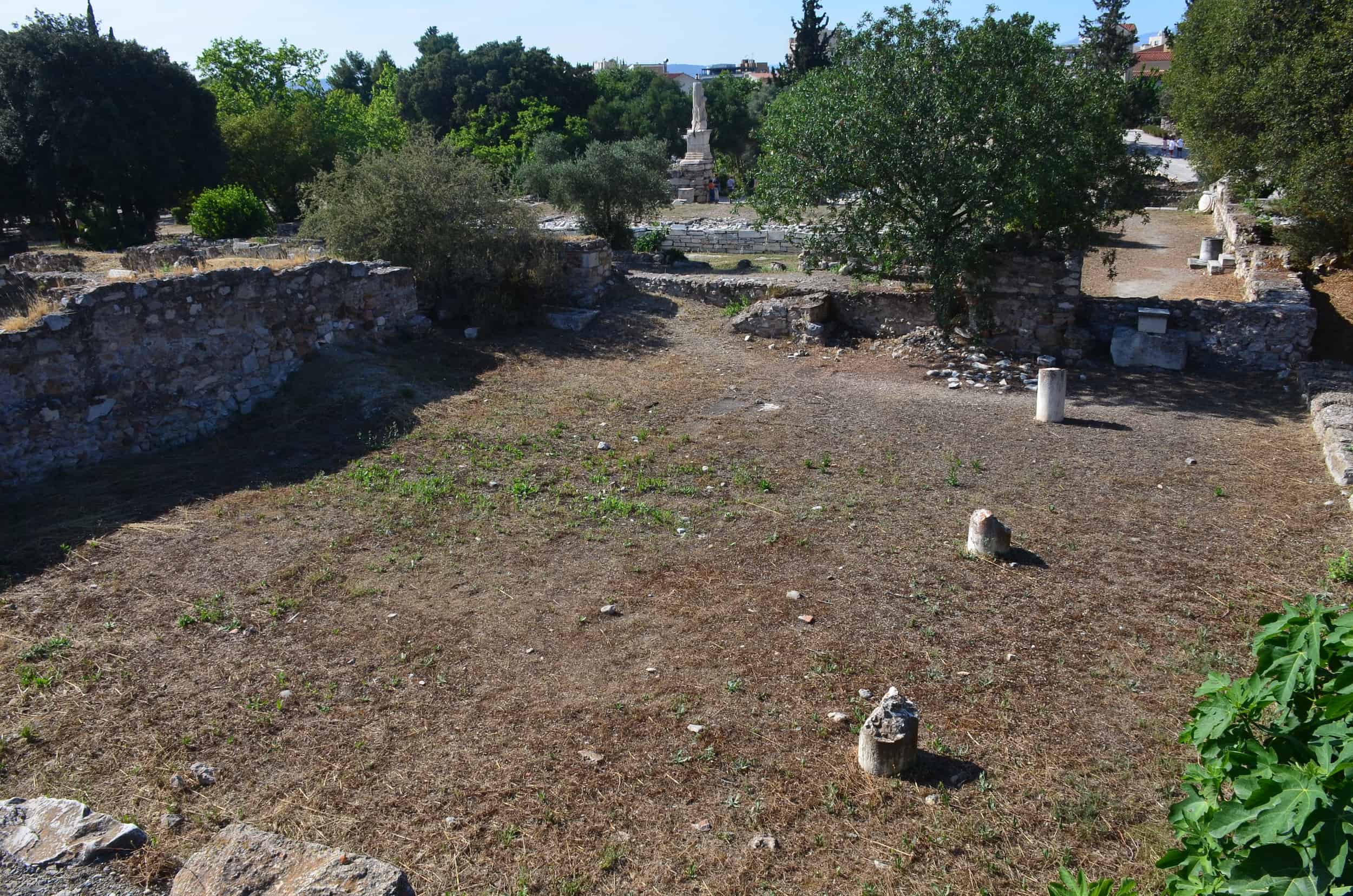 Palace of the Giants on the site of the Odeon of Agrippa