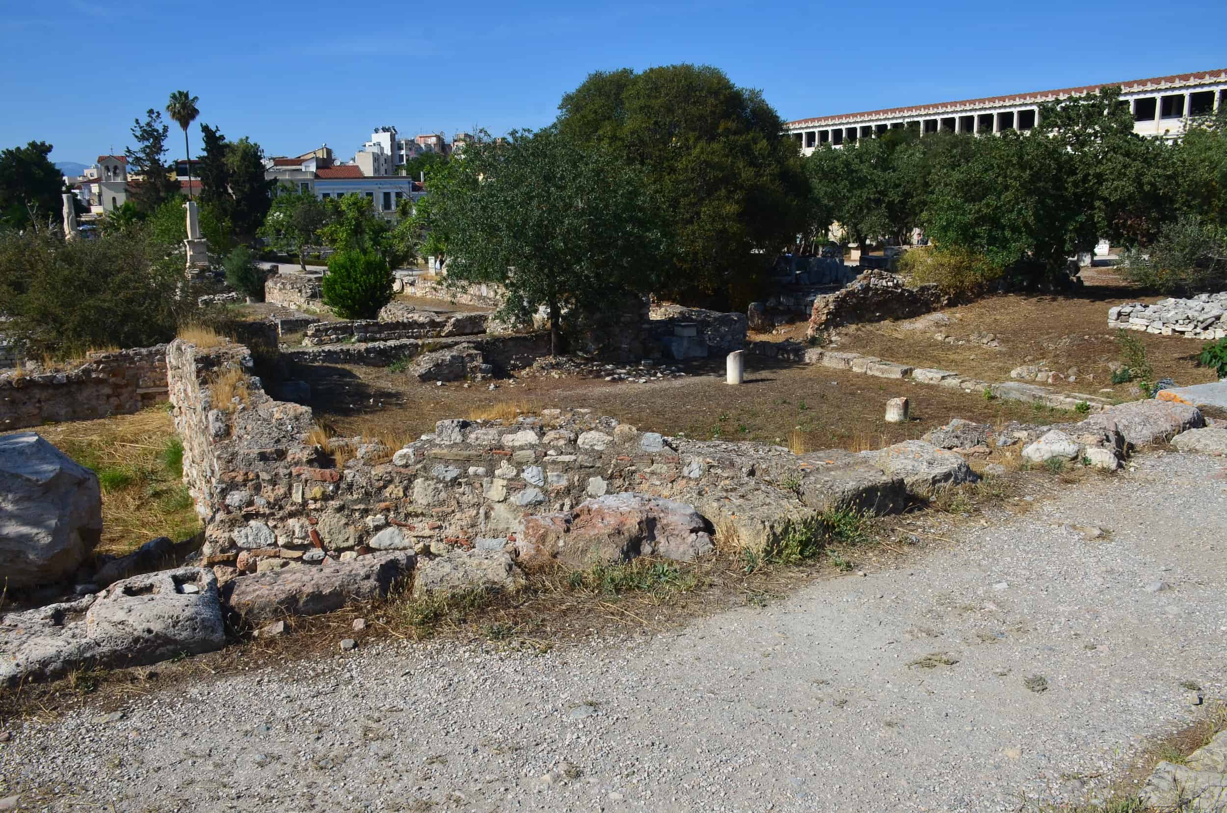 Palace of the Giants on the site of the Odeon of Agrippa