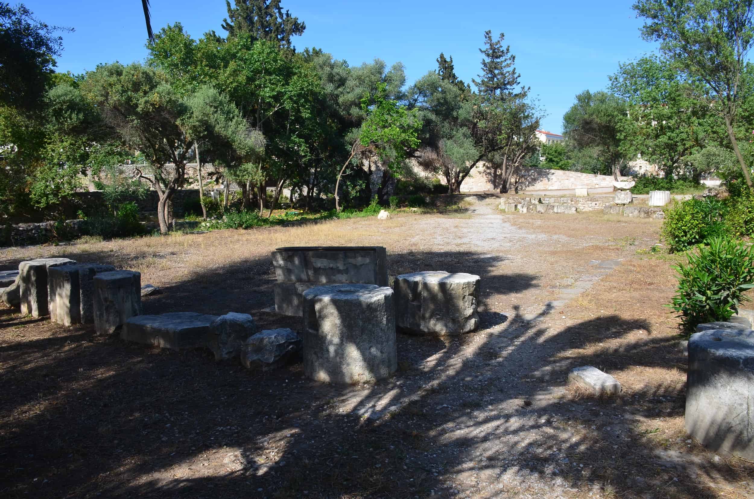 Temple of Ares from the southwest corner