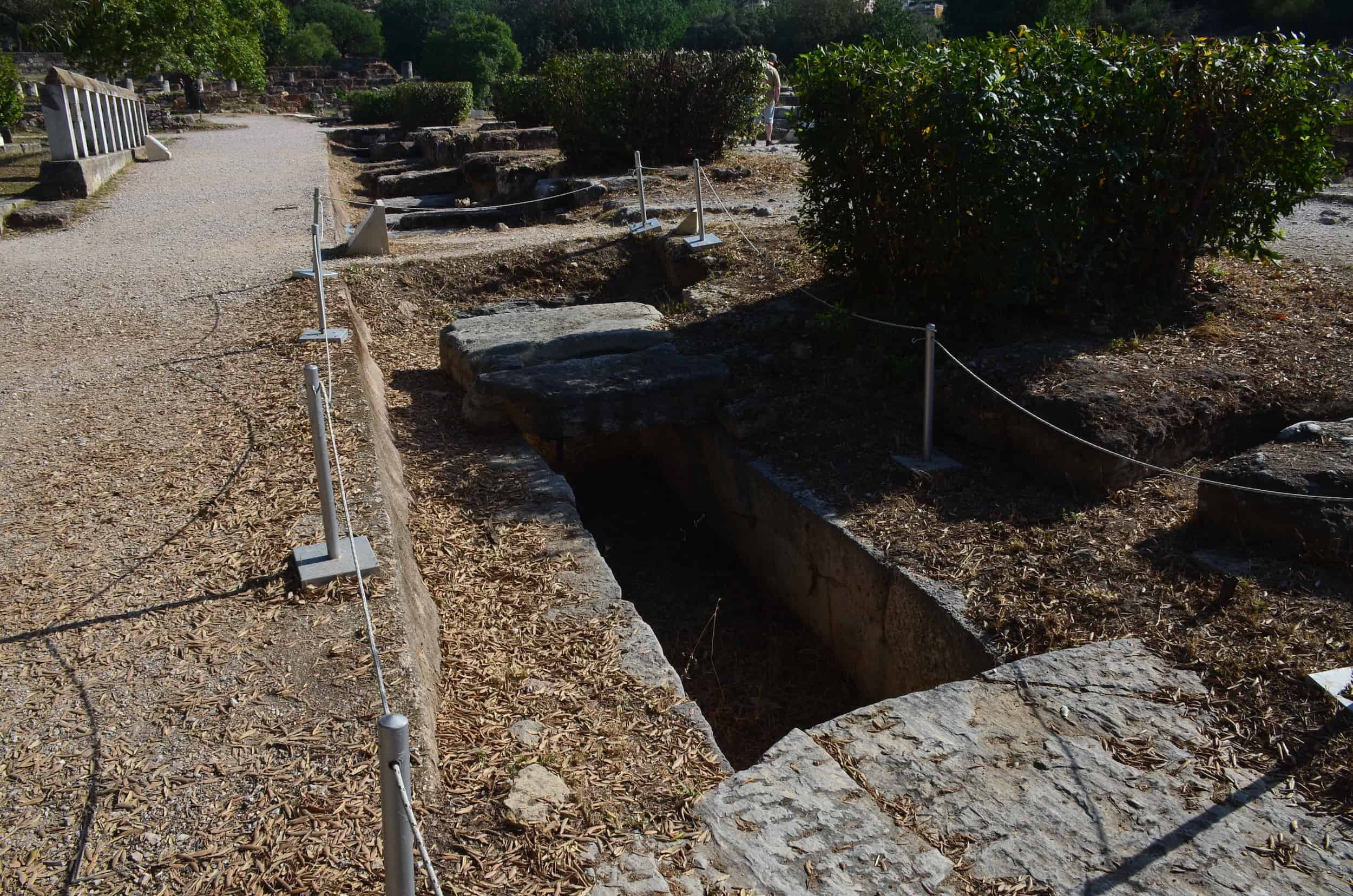 Great Drain at the Ancient Agora of Athens