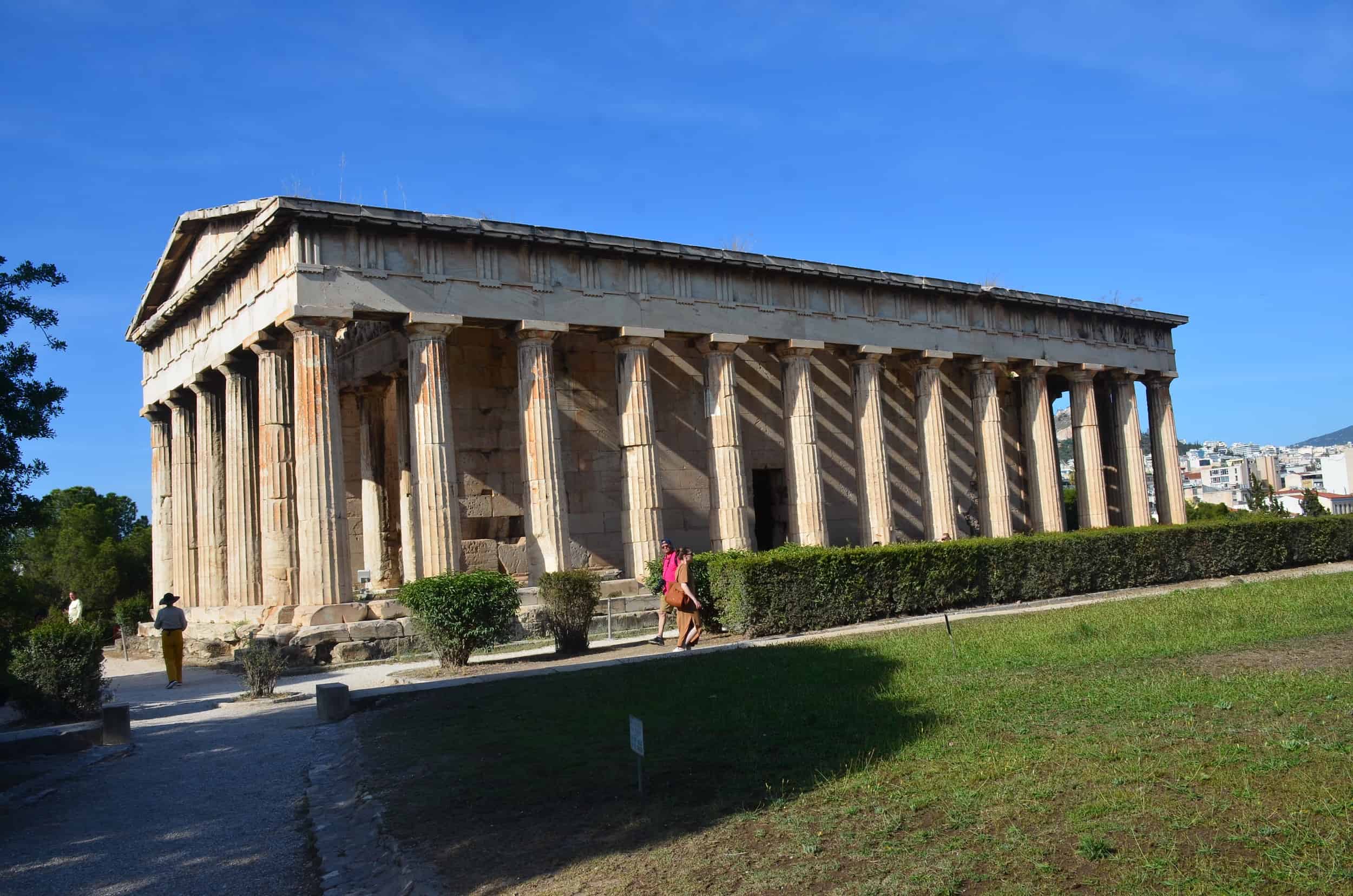 Temple of Hephaestus at the Ancient Agora of Athens