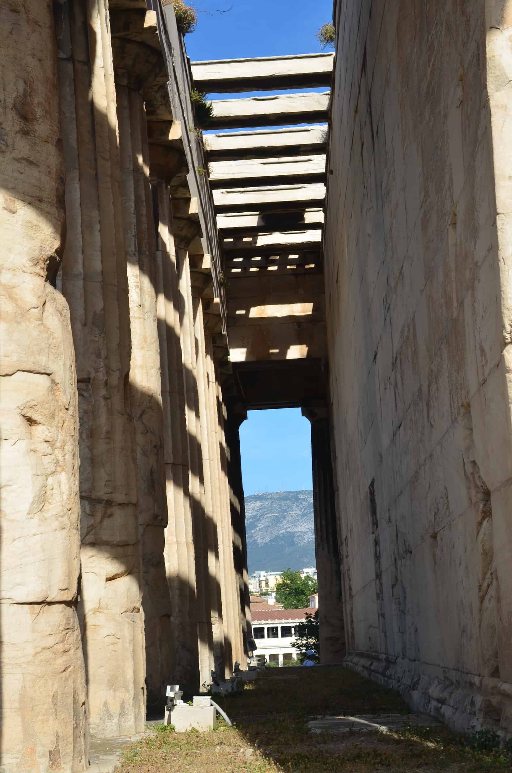 North peristyle of the Temple of Hephaestus