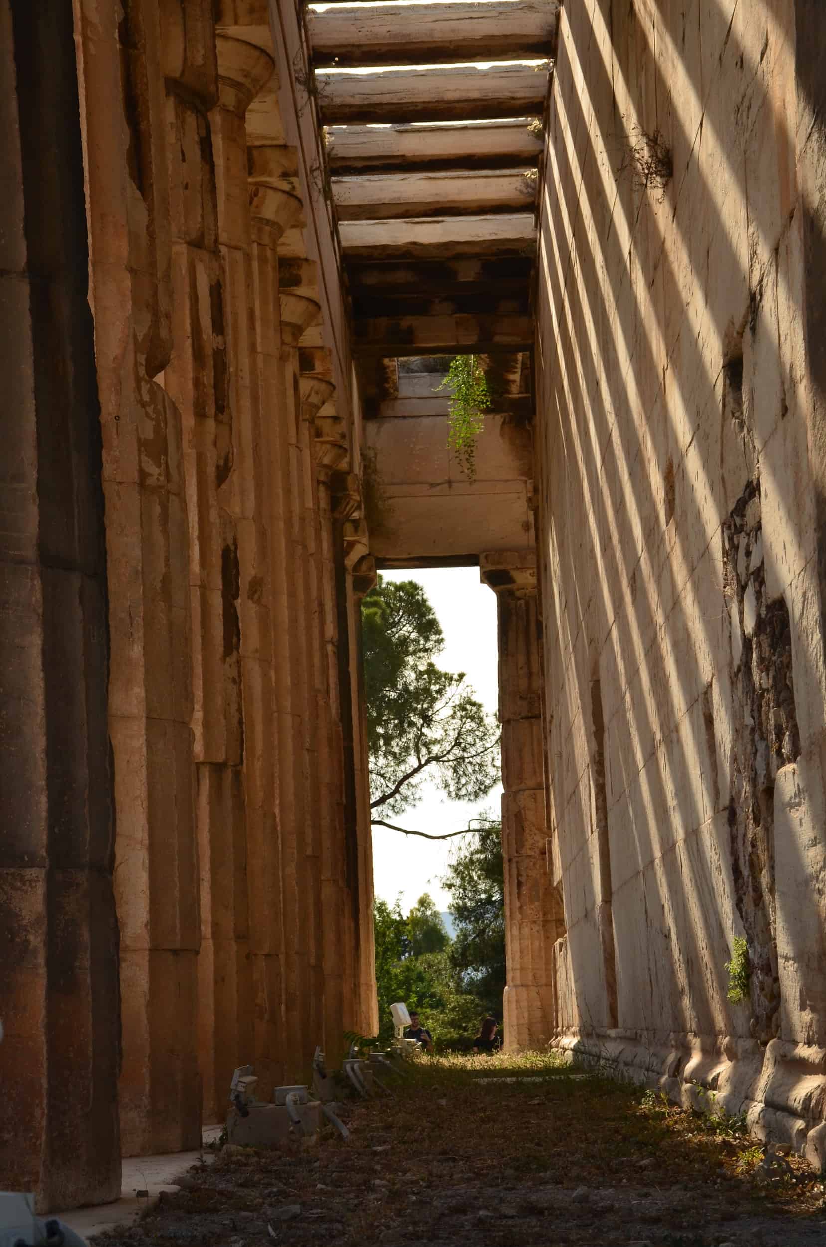 South peristyle of the Temple of Hephaestus