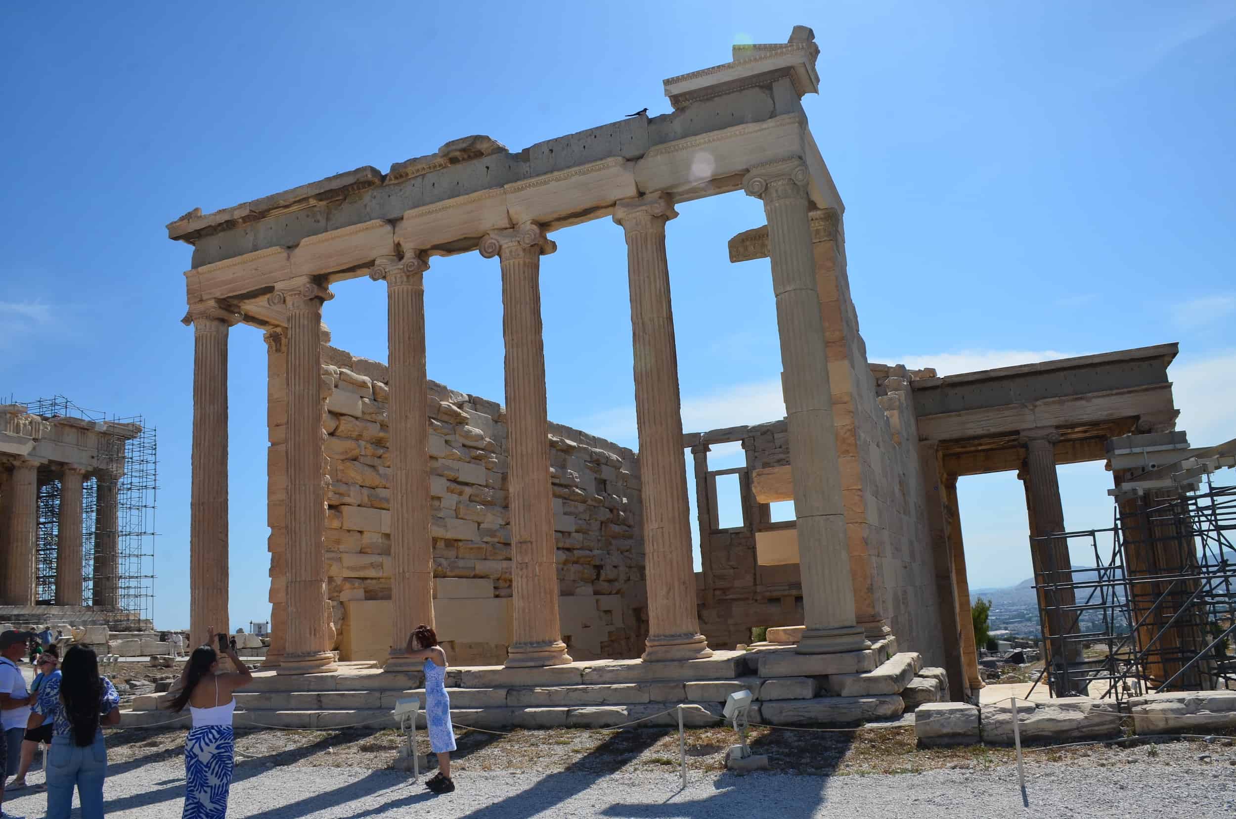 East side of the Erechtheion
