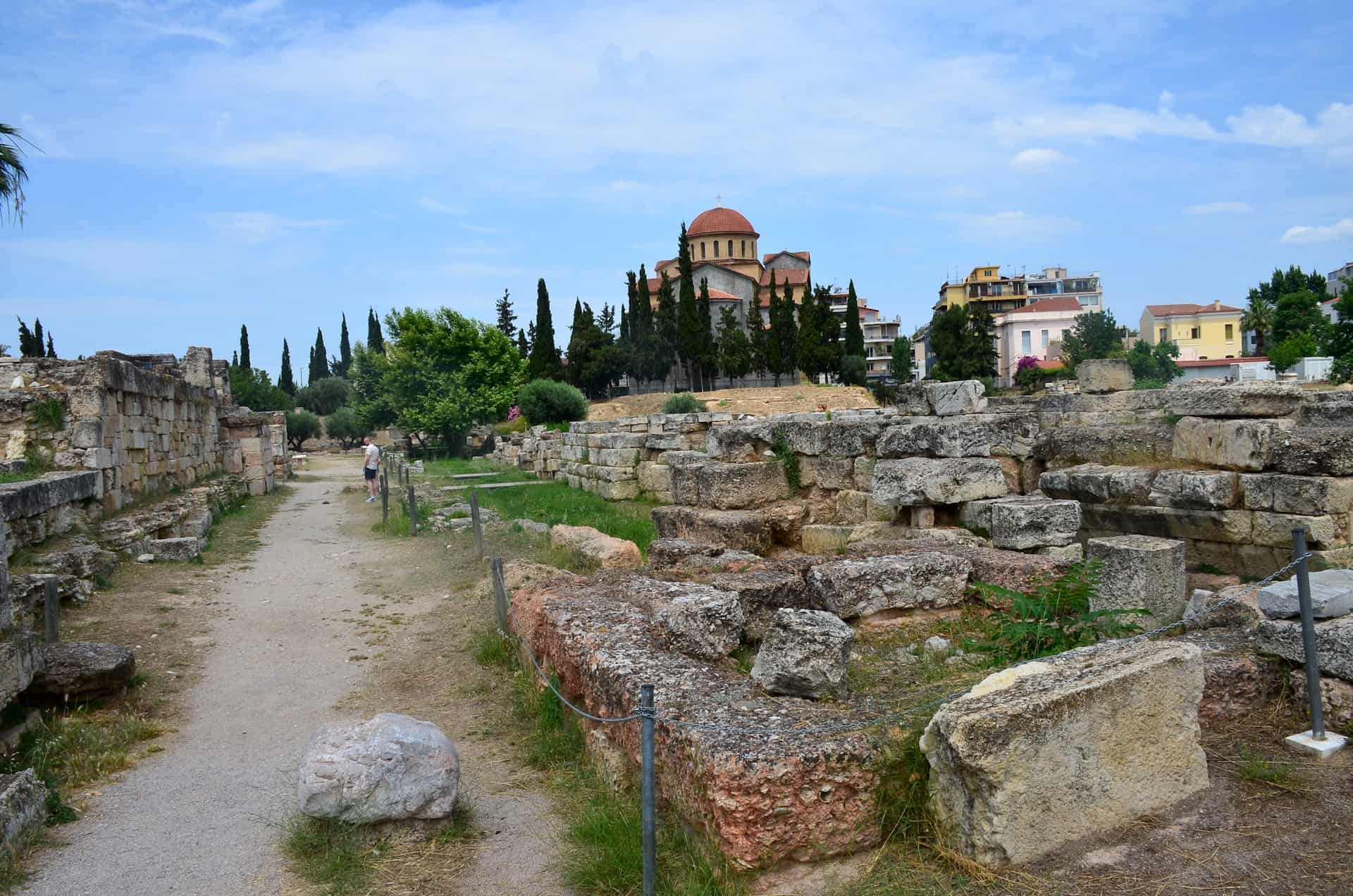 Sacred Gate at Kerameikos, Athens, Greece