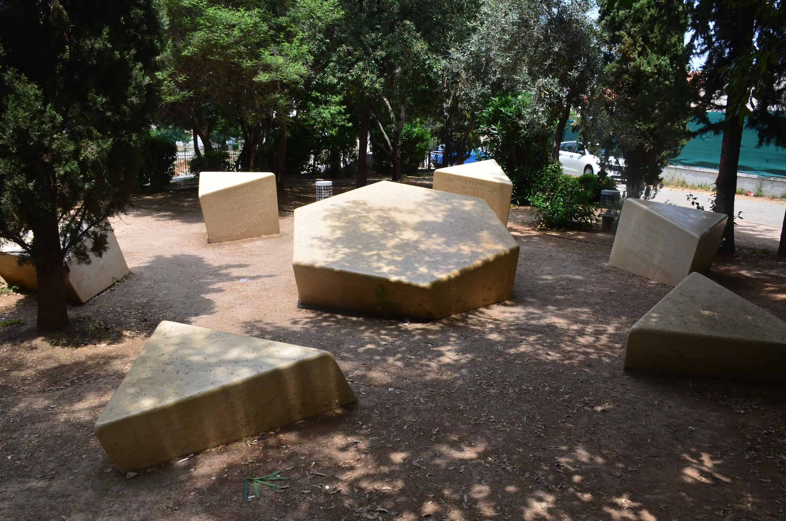 Holocaust Memorial in Thiseio, Athens, Greece